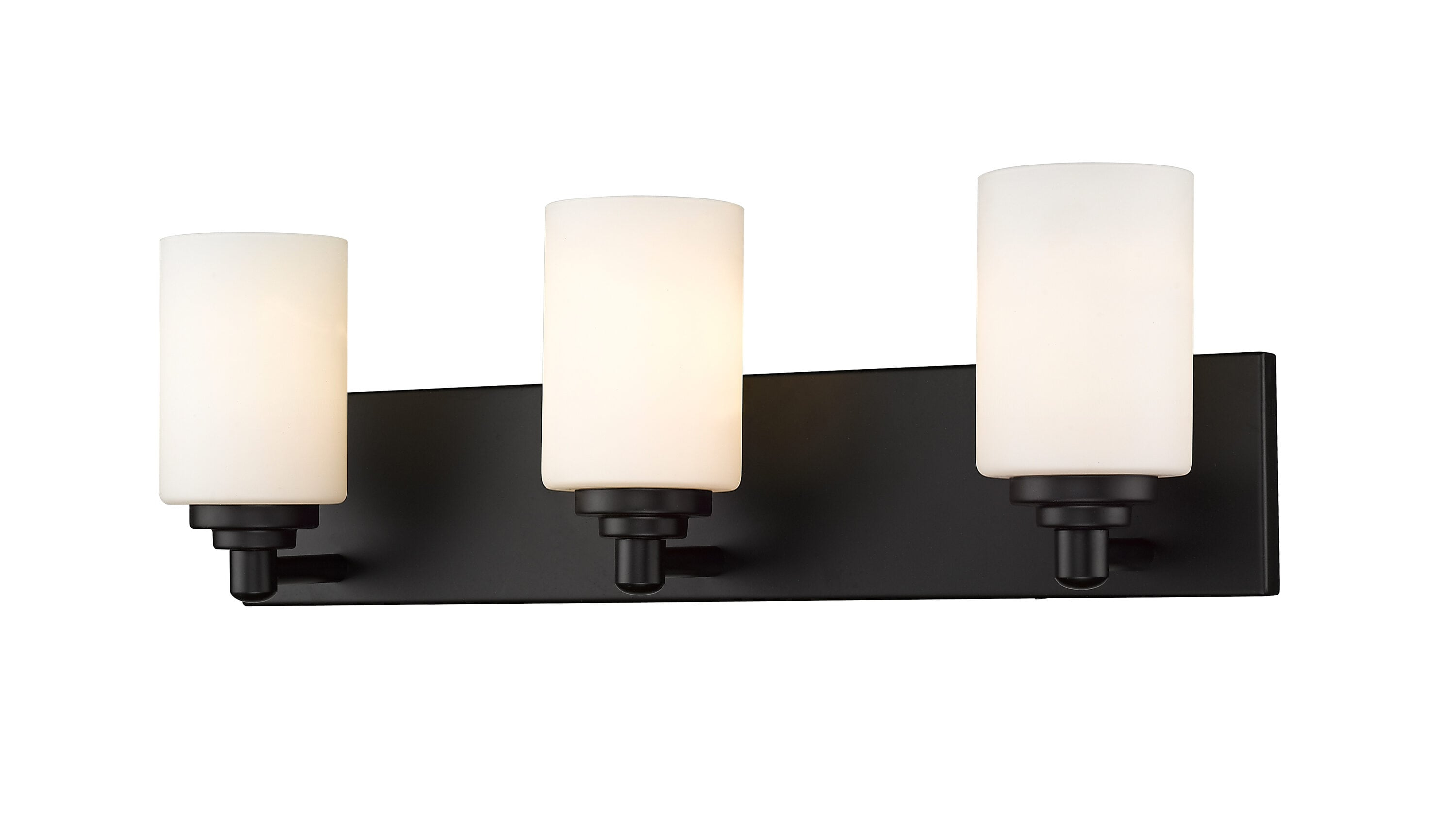 Z-Lite Soledad 3 - Light Vanity in  Matte Black