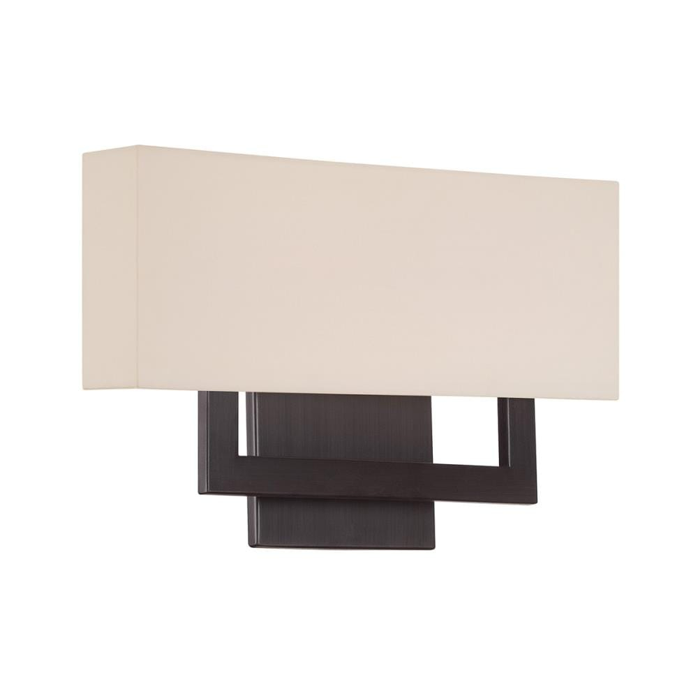 dweLED Manhattan 15-in W 1 -Light Brushed Bronze Integrated LED Wall Sconce