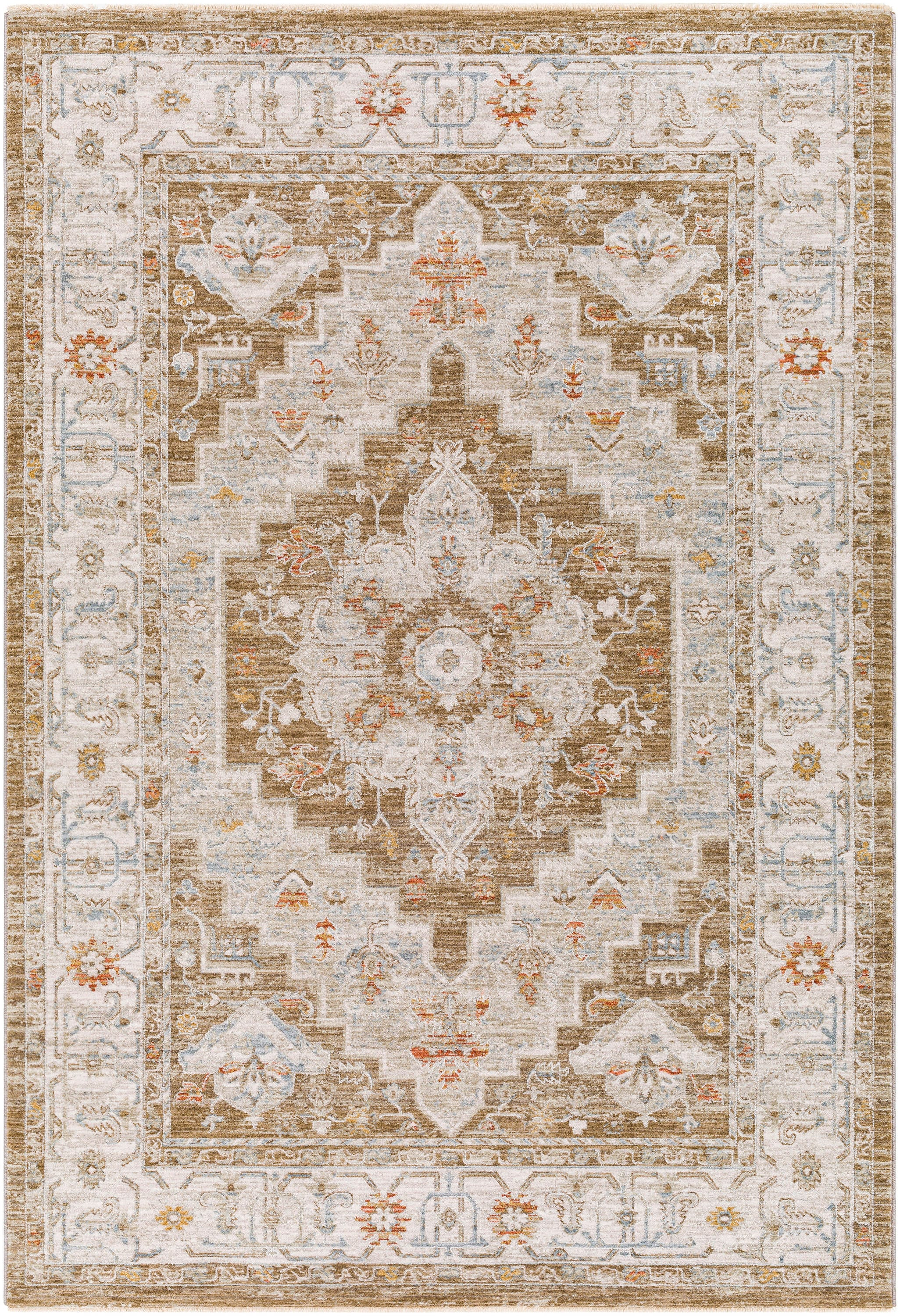 Hand-Knotted Avant-Garde Gray Synthetic 24" x 36" Easy Care Rug