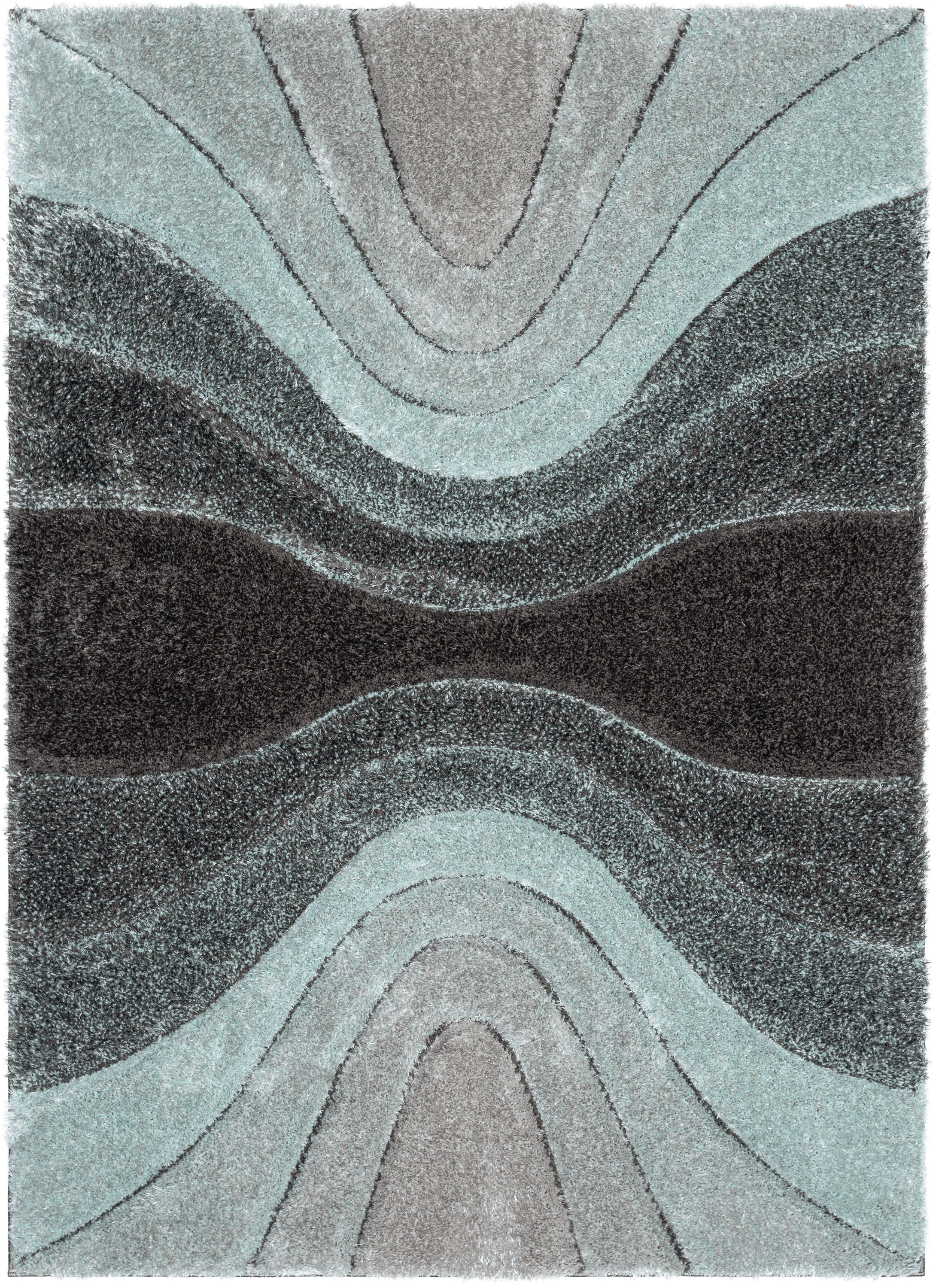 Well Woven San Francisco Geometric Area Rug, 7.83' x 9.83', Dynamic Visual Texture, Stain-Resistant, Thick, Plush, Dazzling