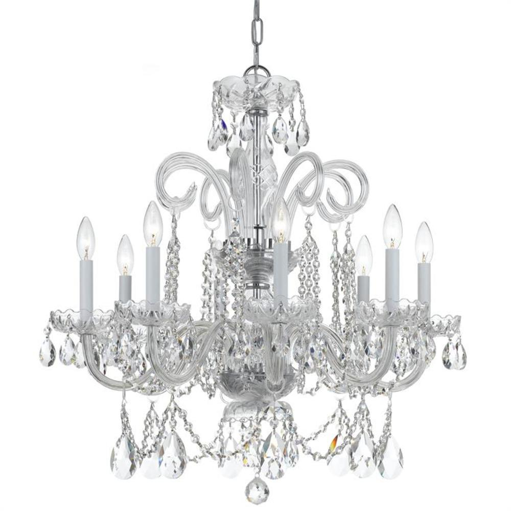 Crystorama Lighting - Eight Light Chandelier - Chandelier - Crystal - Eight