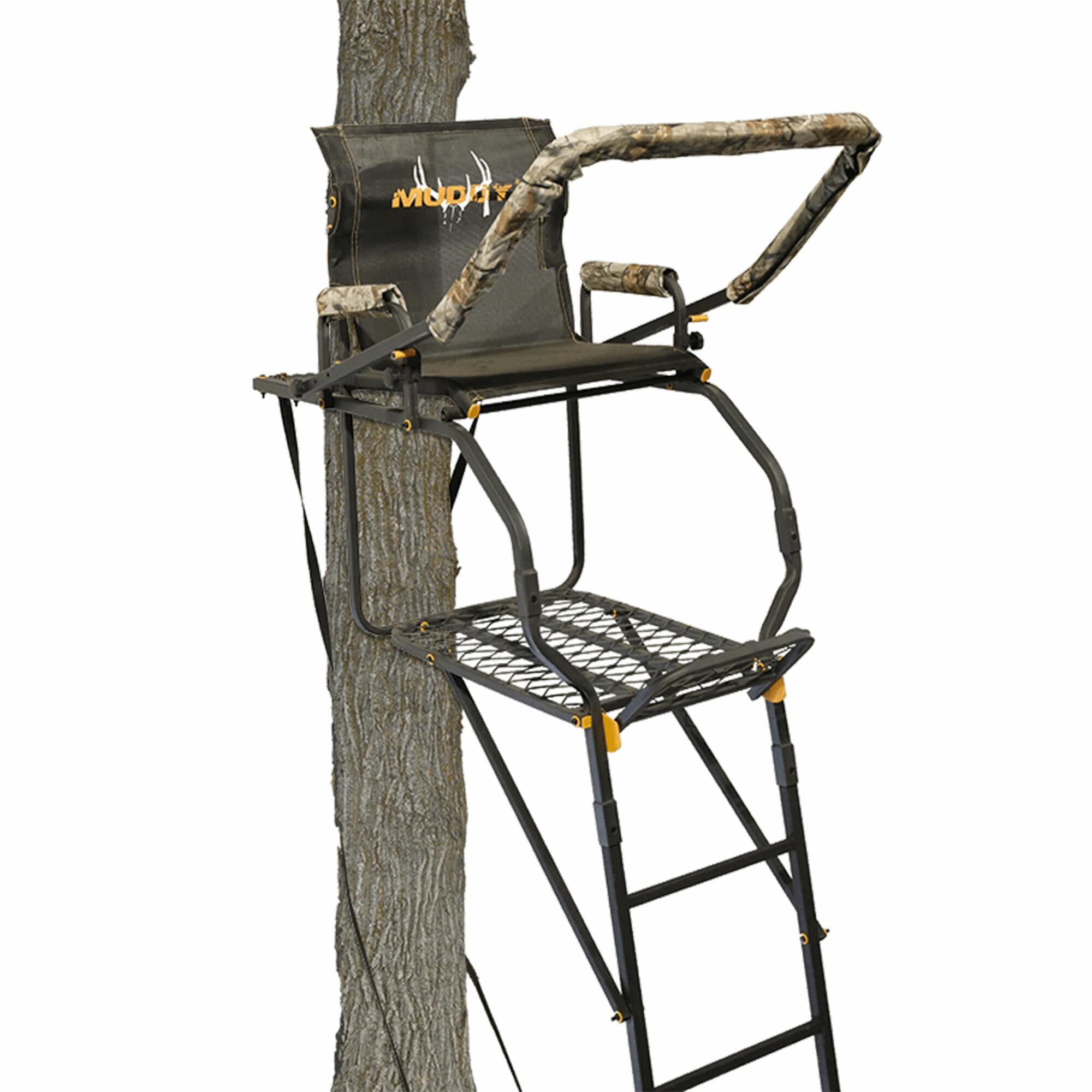 Muddy Warrior DXT 1-Man Ladder Stand, 17ft