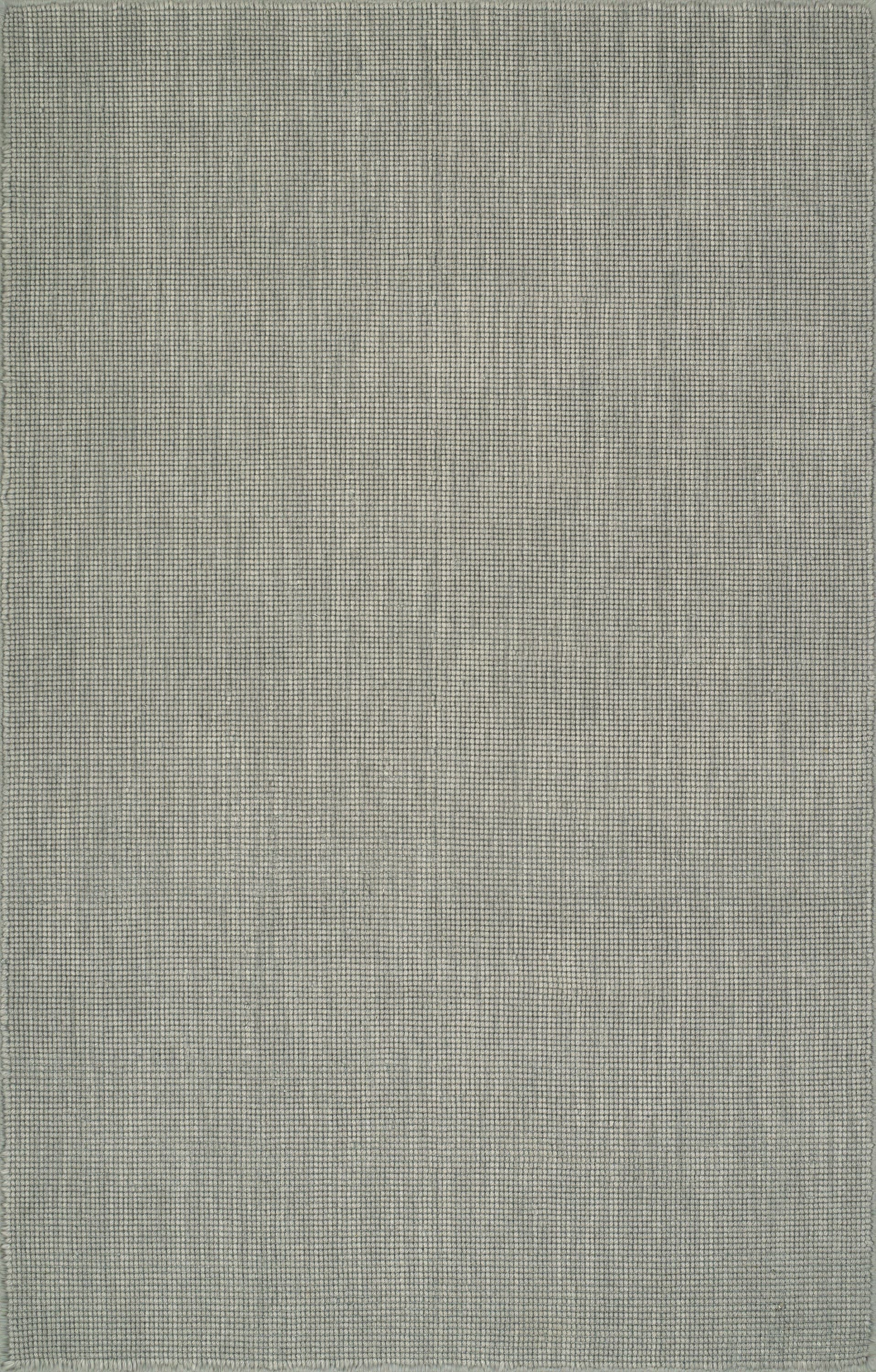 Addison Rugs Jaxon 4 x 6 (ft) Loomed Wool Grey Rectangular Indoor Solid Farmhouse/Cottage Area rug