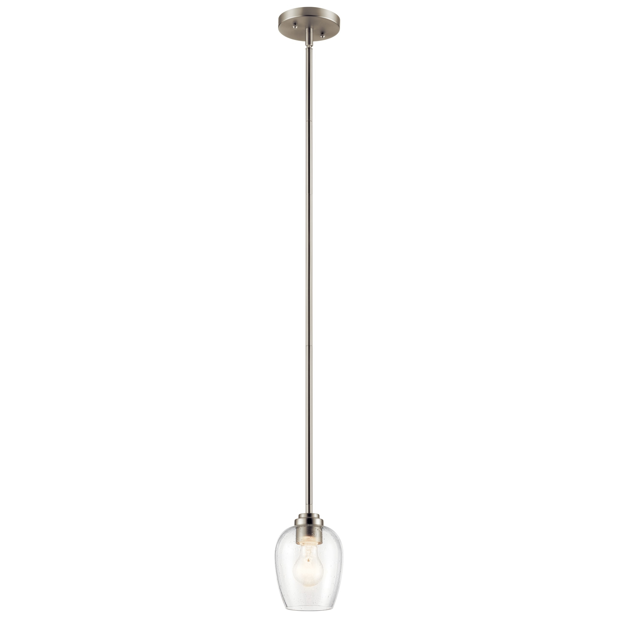 Kichler Lighting Valserrano 1 - Light Pendant in  Brushed Nickel