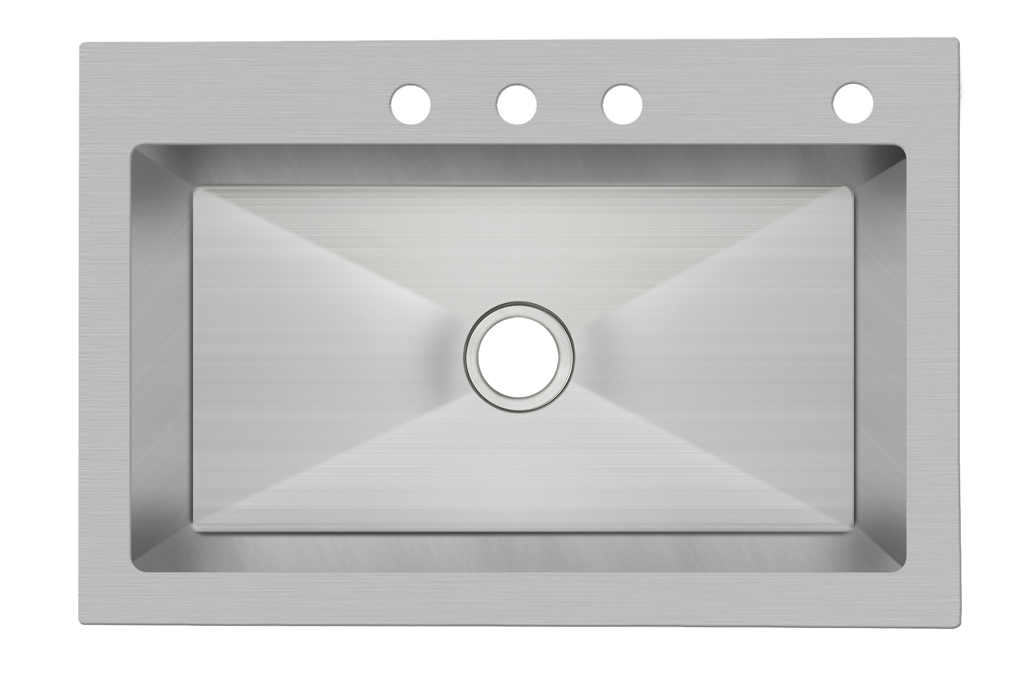 33'' L Undermount Single Bowl Stainless Steel Kitchen Sink