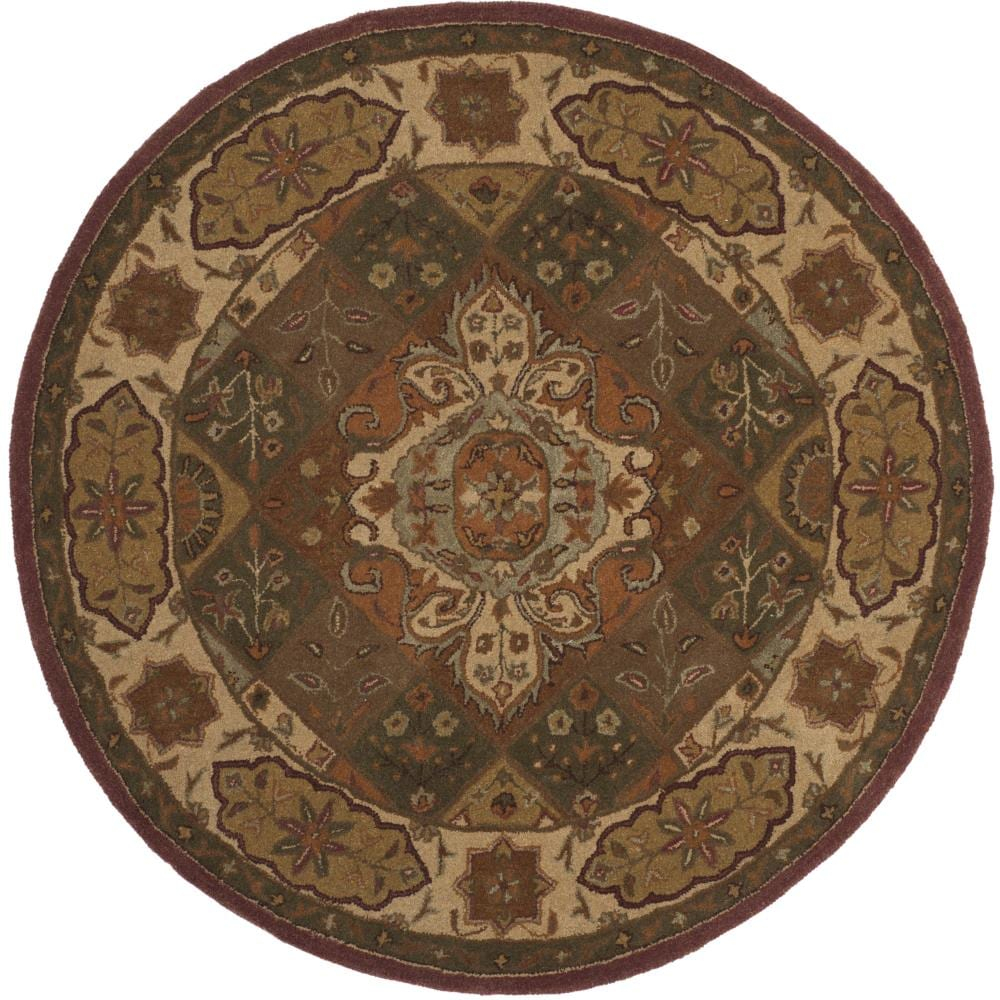 Wahcheechee Hand Tufted 80% Wool, 10% Cotton, 10% Latex Oriental Rug