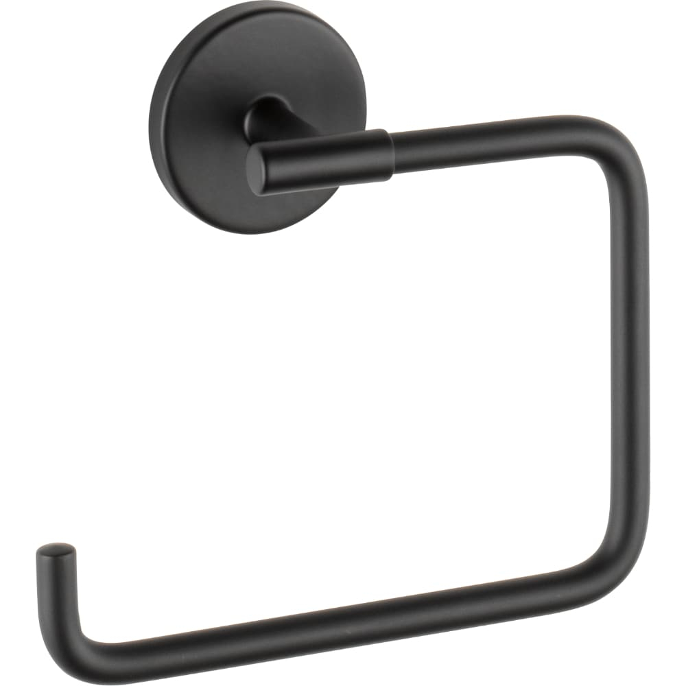 Delta Chrome Black Towel Ring Die Cast Zinc