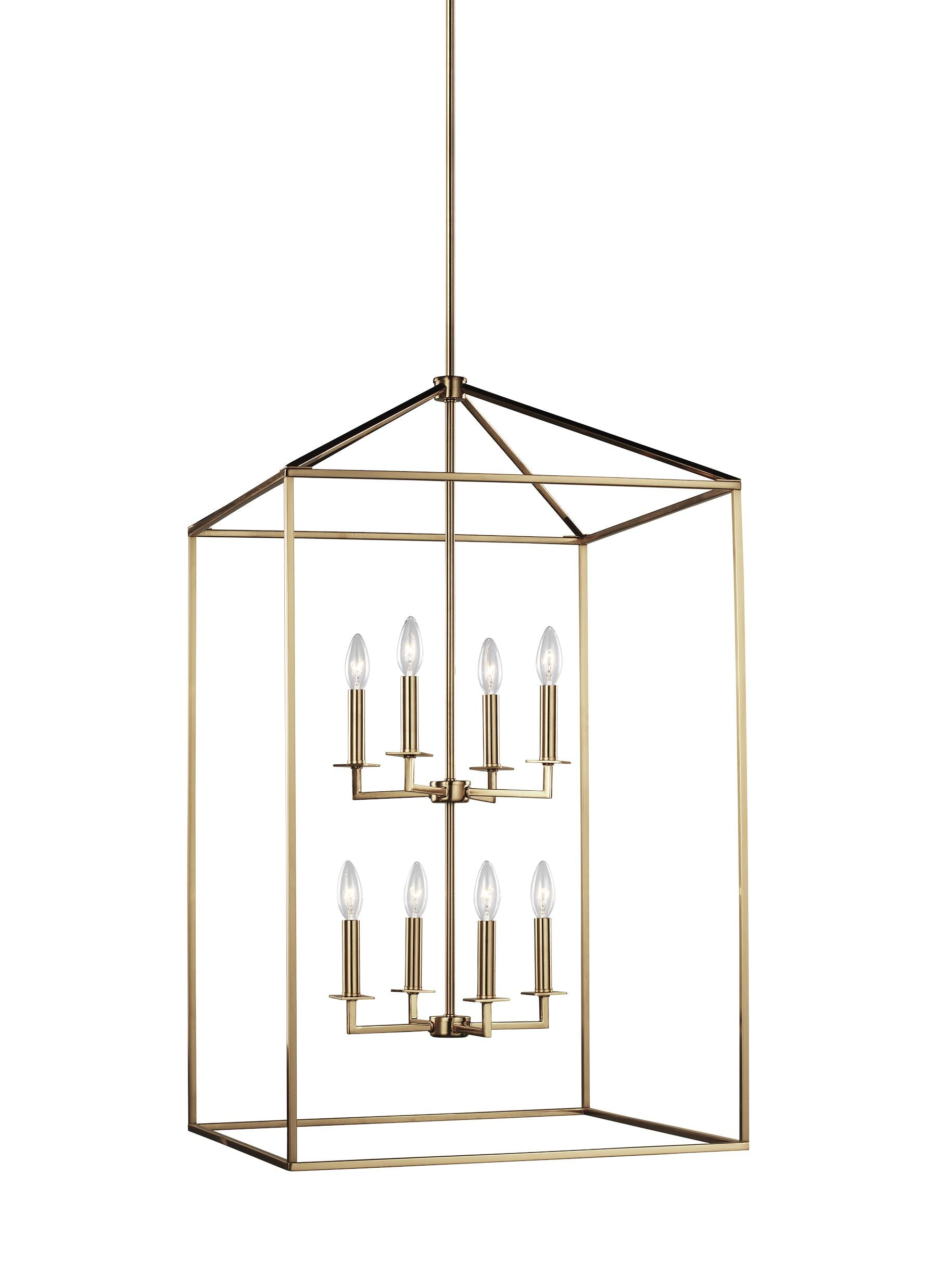 Lucius Pendant Light - Brass / 22"W