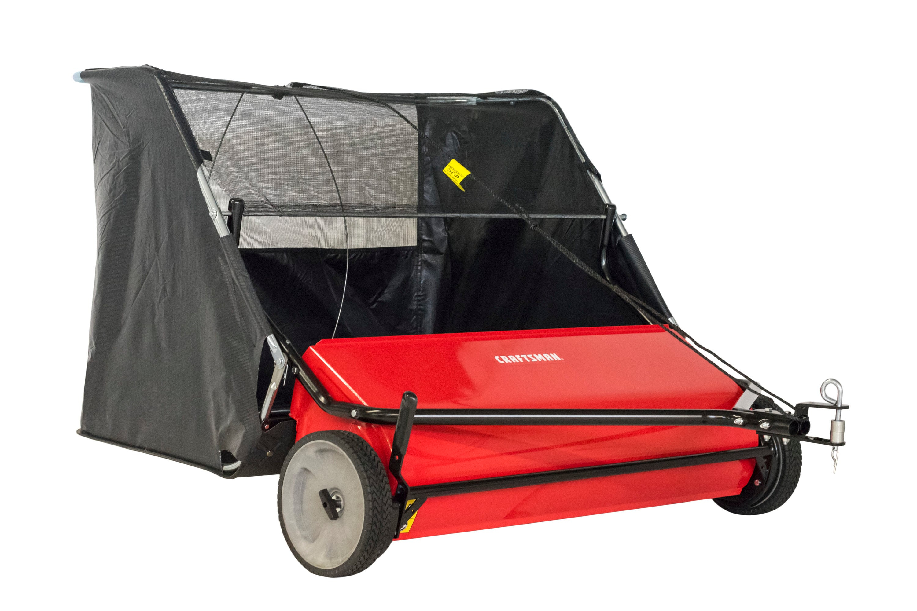 Craftsman Red 42-Inch High-Speed Tow Lawn Sweeper
