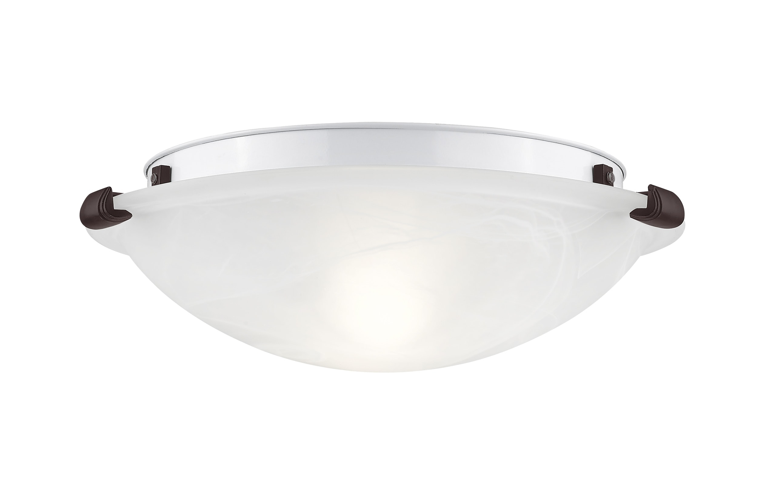 Livex Lighting Oasis 2 - Light Flush Mount in  Bronze
