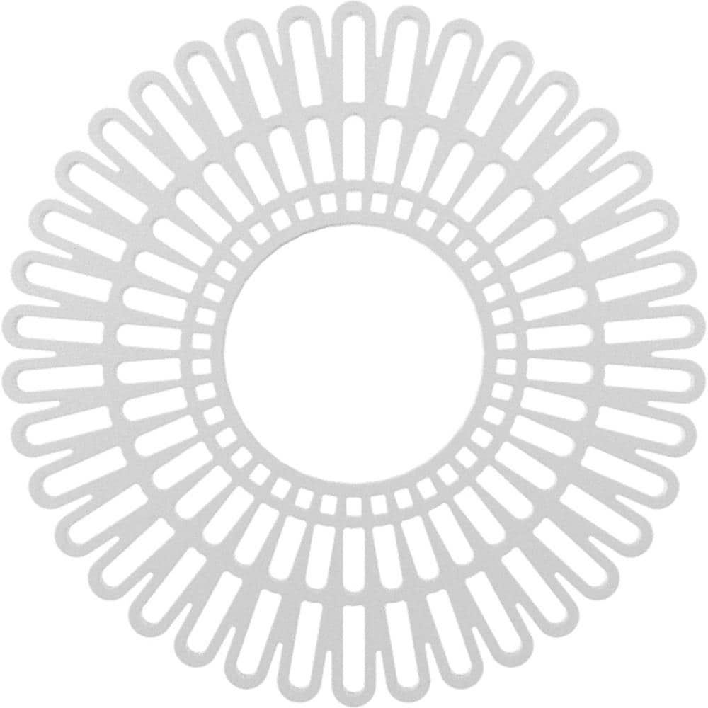 24"OD x 8 7/8"ID x 3/4"P Cornelius Architectural Grade PVC Pierced Ceiling Medallion