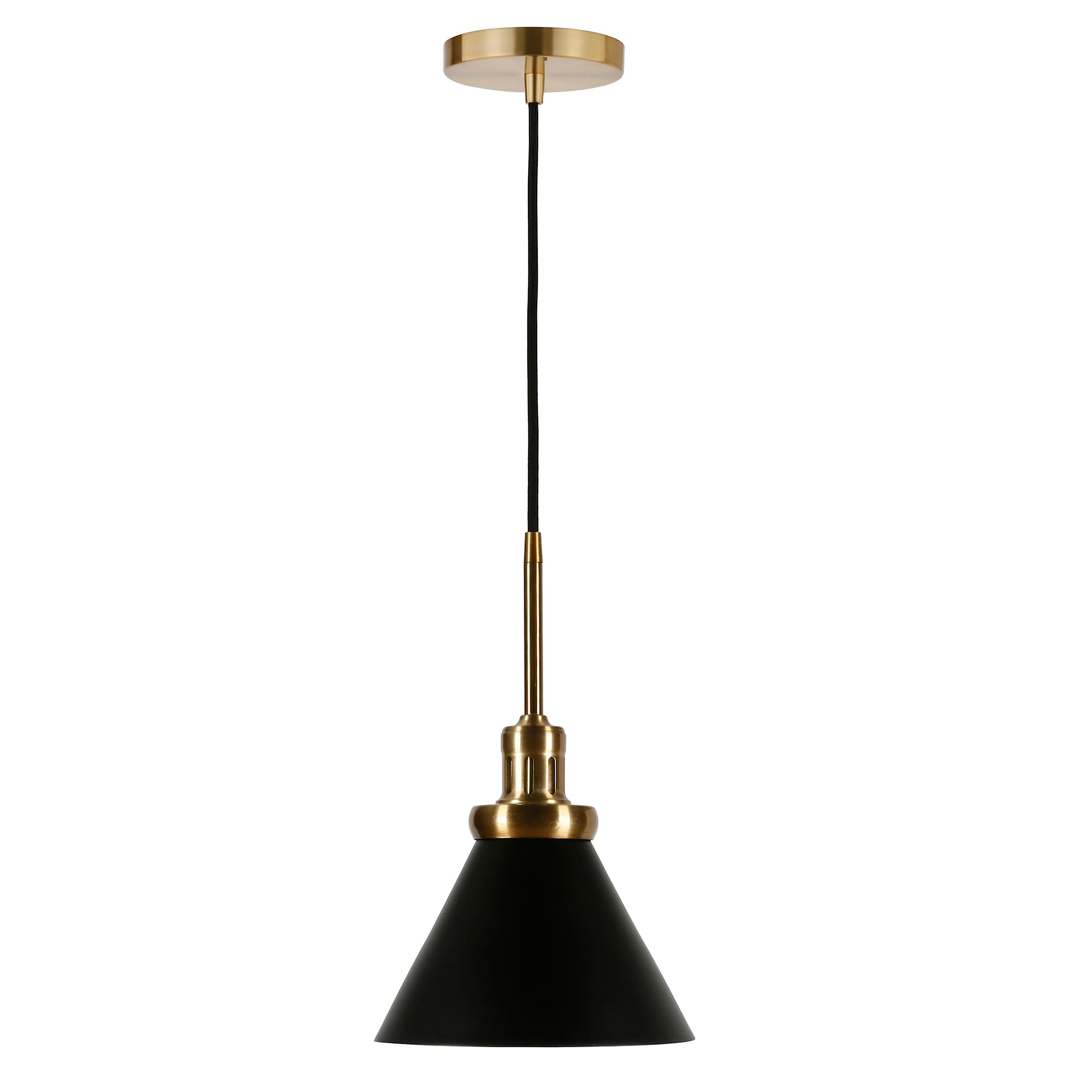 Evelyn&Zoe 8" Blackened Bronze Metal Pendant