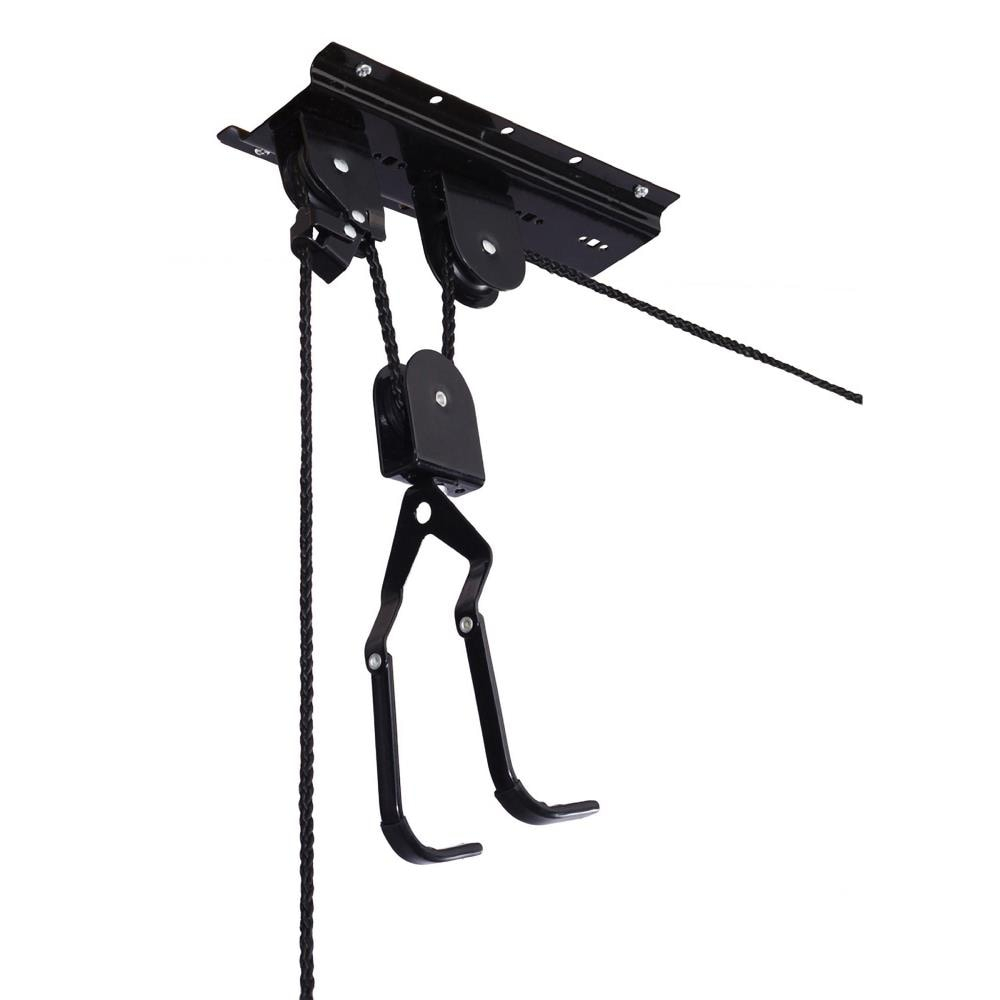 Bike Hanger – Overhead Hoist Pulley System with 100lb Capacity for Bicycles or Ladders – Secure Garage Ceiling Storage by RAD Cycle