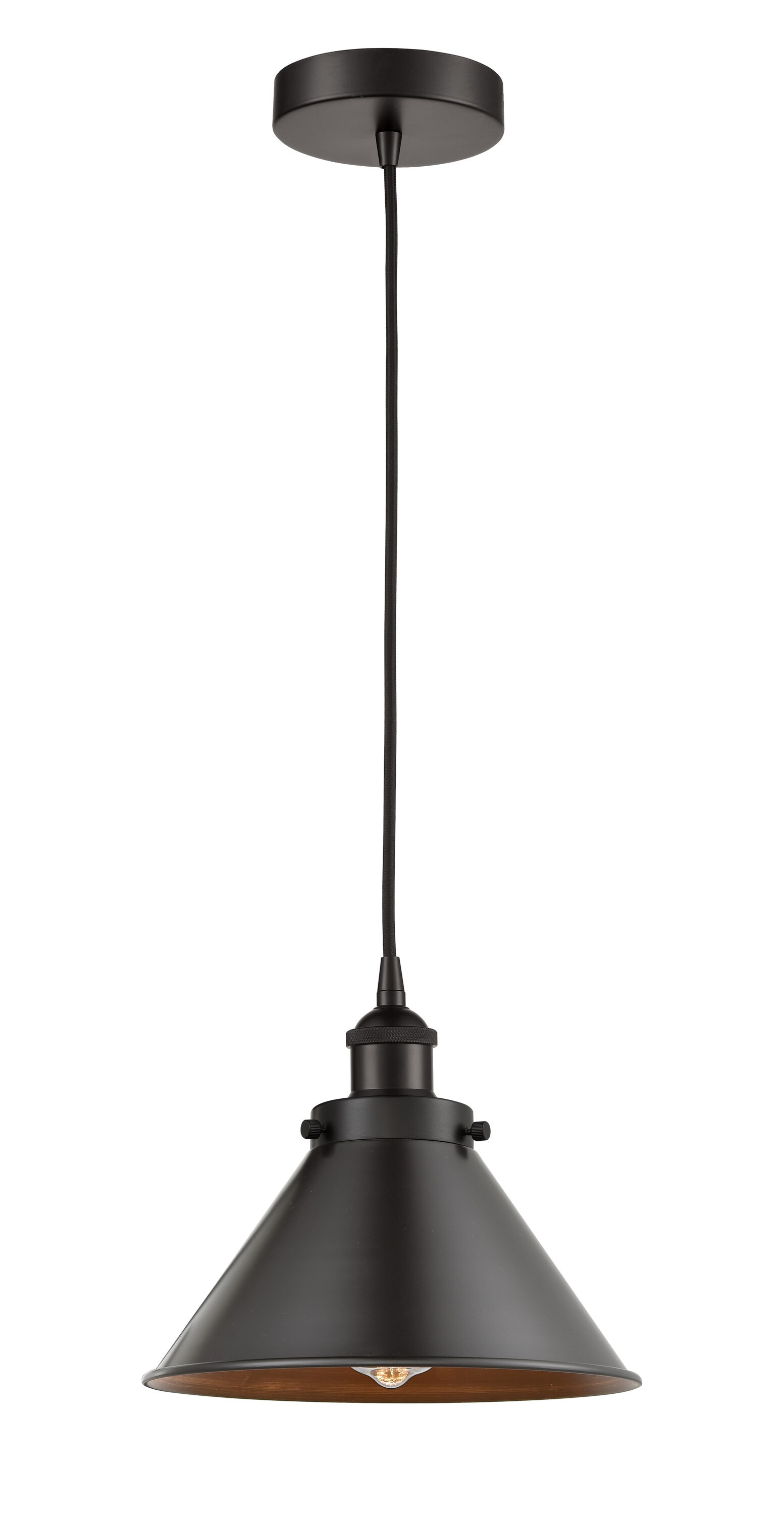 Innovations Lighting Briarcliff 1 - Light Pendant in  Oil Rubbed Bronze