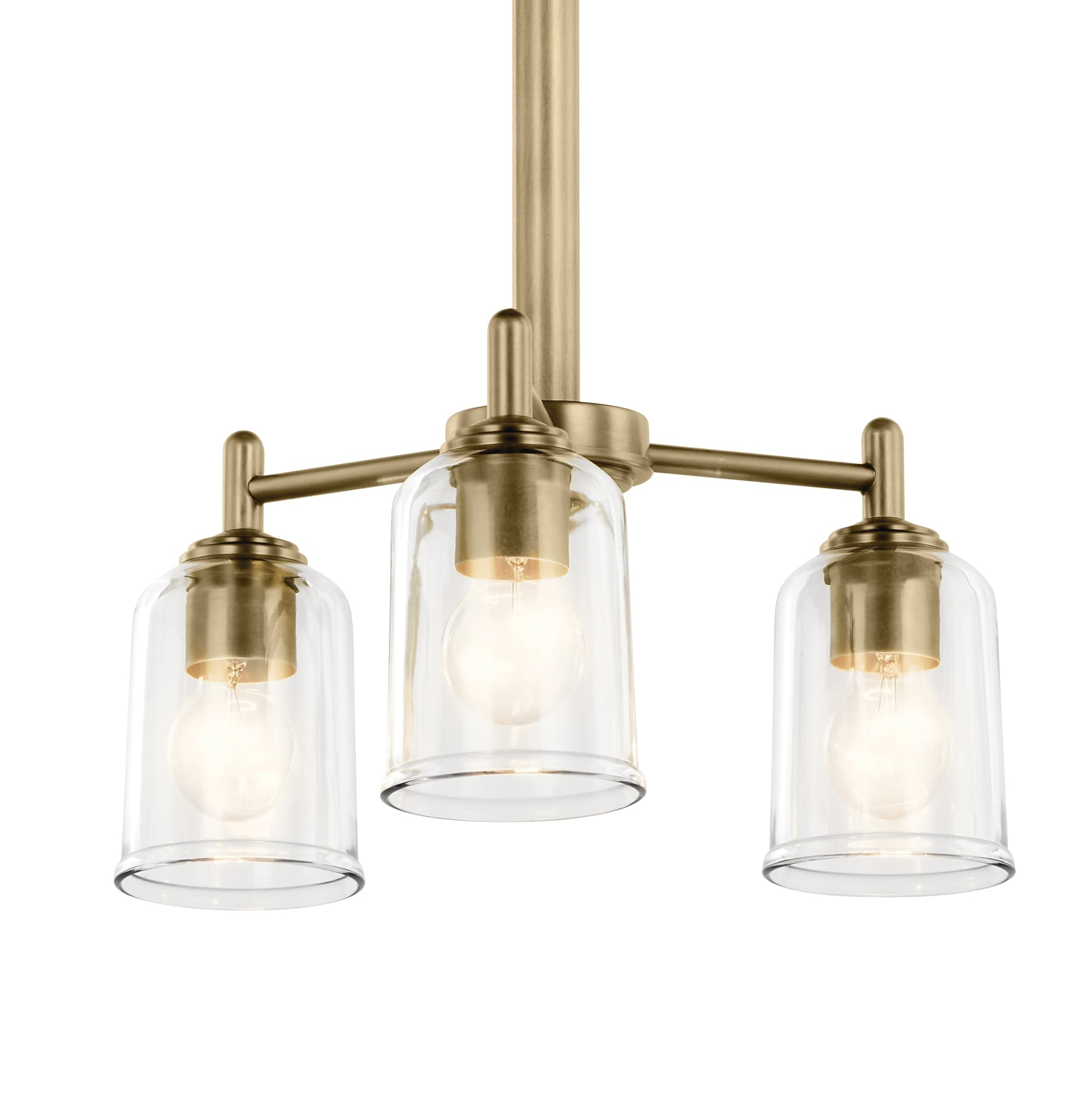 Kichler Lighting - Shailene - 3 Light Mini Chandelier-15.25 Inches Tall and 17.5