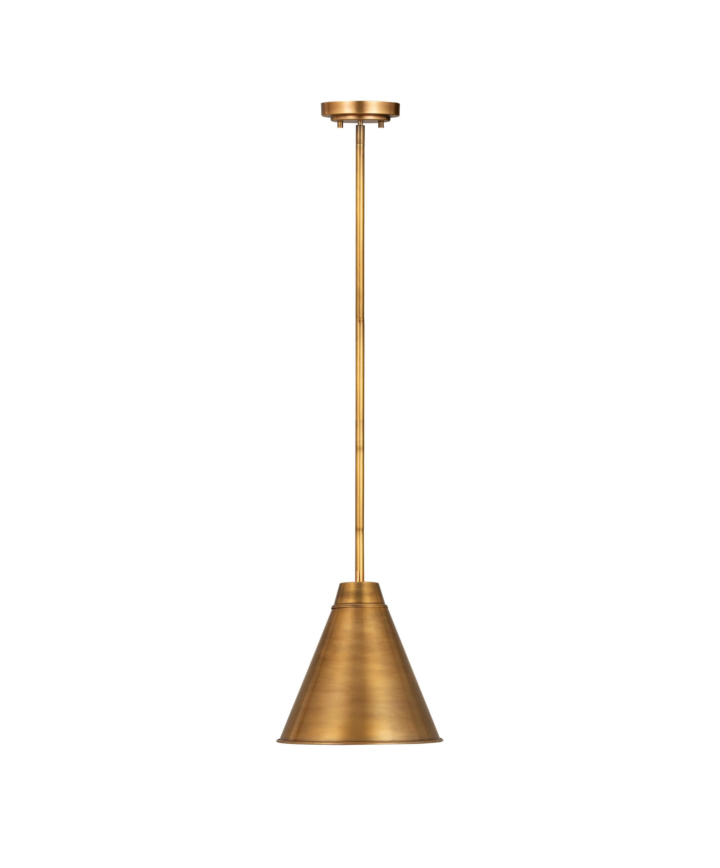 Z-Lite Eaton 1 - Light Pendant in  Rubbed Brass