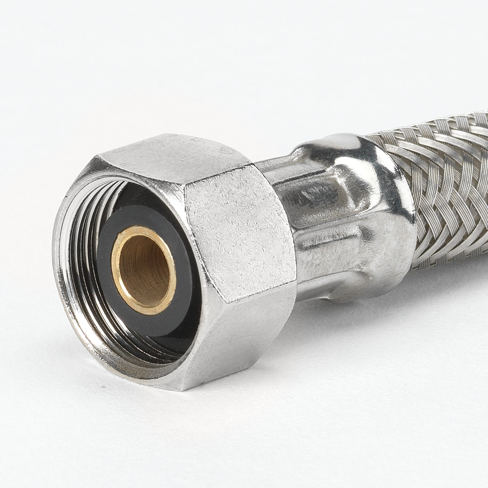 Homewerks 7223-20-12-2 0.5 Compression x 0.5 Female Iron Pipe x 20 in. Lead Free Faucet Connector