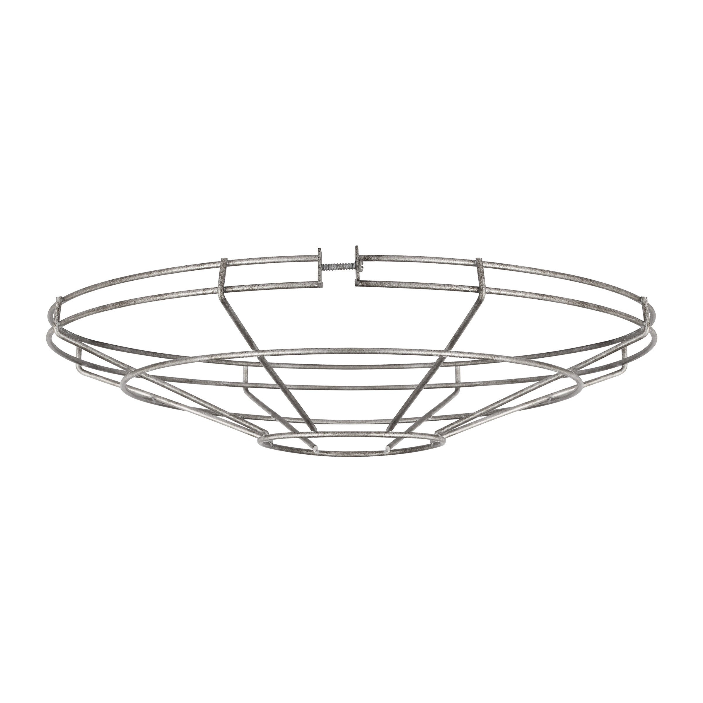 Generation Lighting Barn Light Weathered Pewter Large Cage