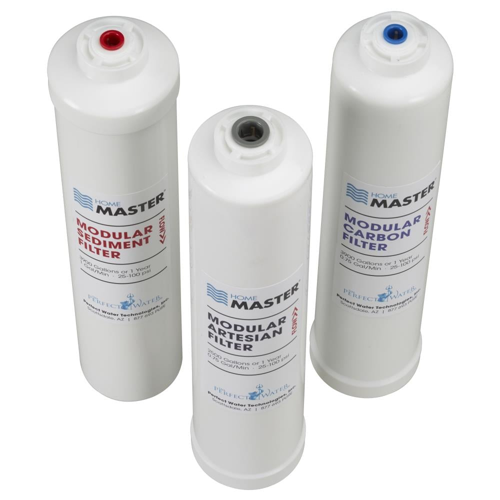 ISet-TMA-HGP HydroGardener Pro Replacement Water Filter Change Set, 1/4in sediment, 1/4in Iron, 3/8in Artesian