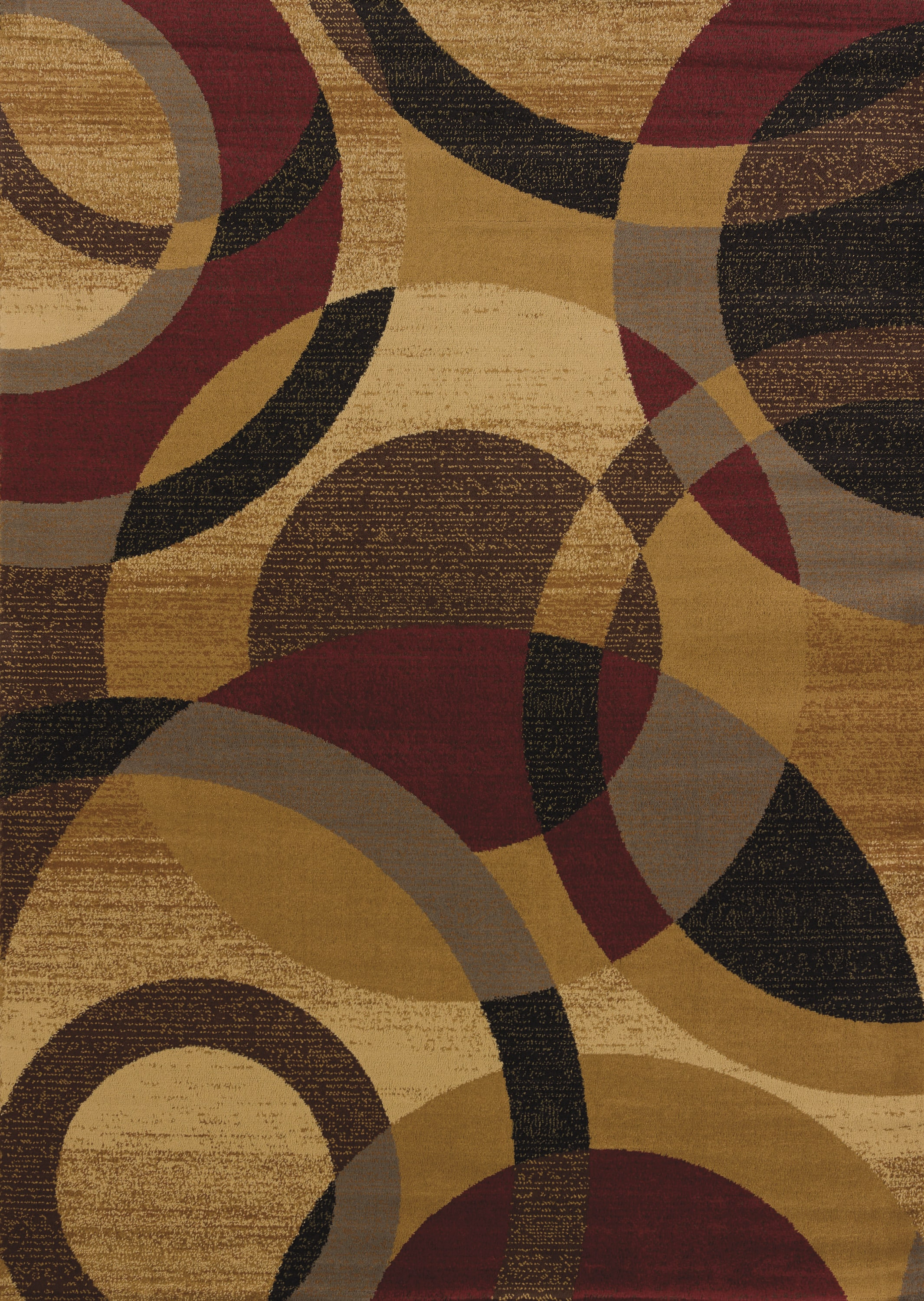 United Weavers Essence Jocelyn Gold Woven Polypropylene Area Rug
