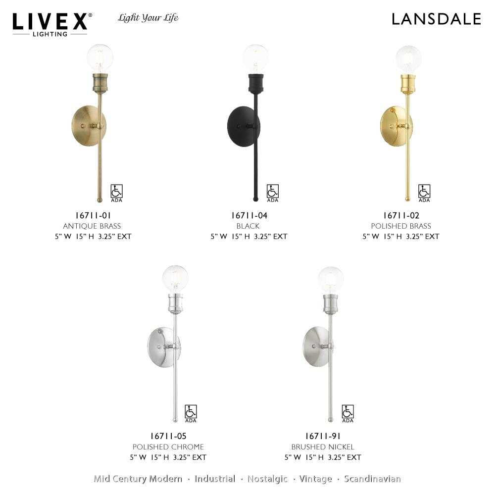 Lansdale Polished Brass 5-Light Sputnik Chandelier