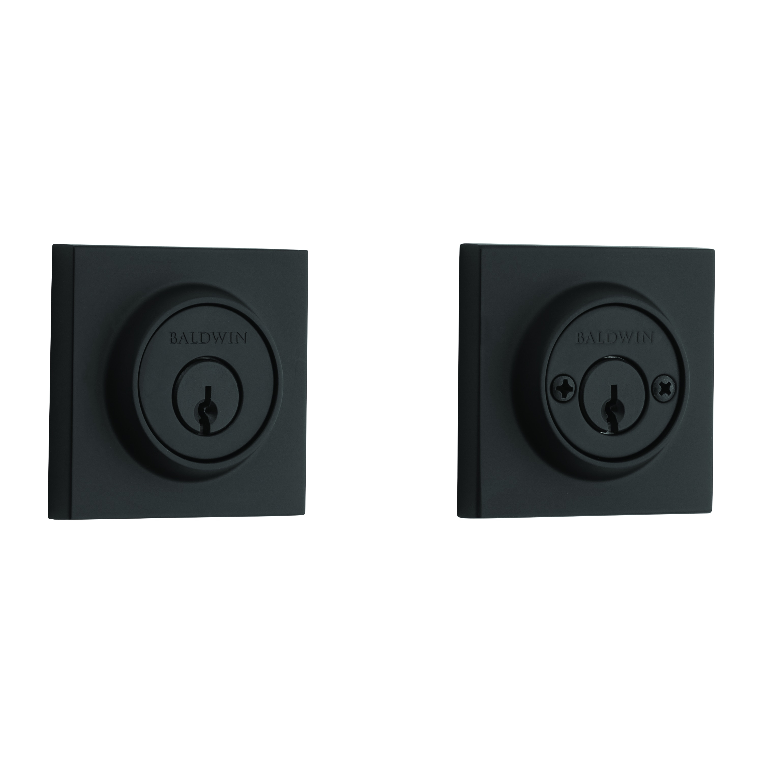 Baldwin Reserve Reserve Satin Black Double Cylinder Deadbolt