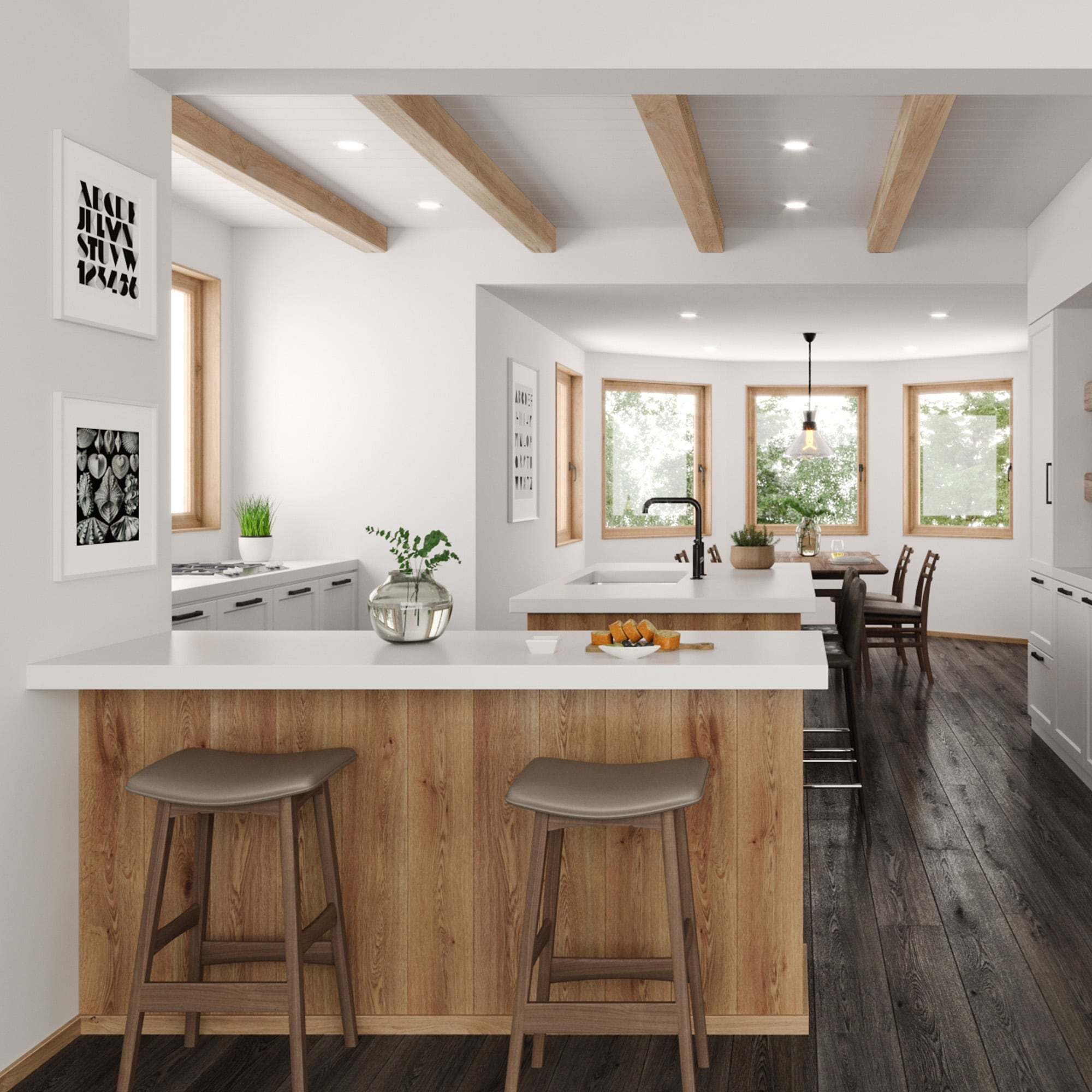 Ornamental Mouldings Rustic Box Beam Oak