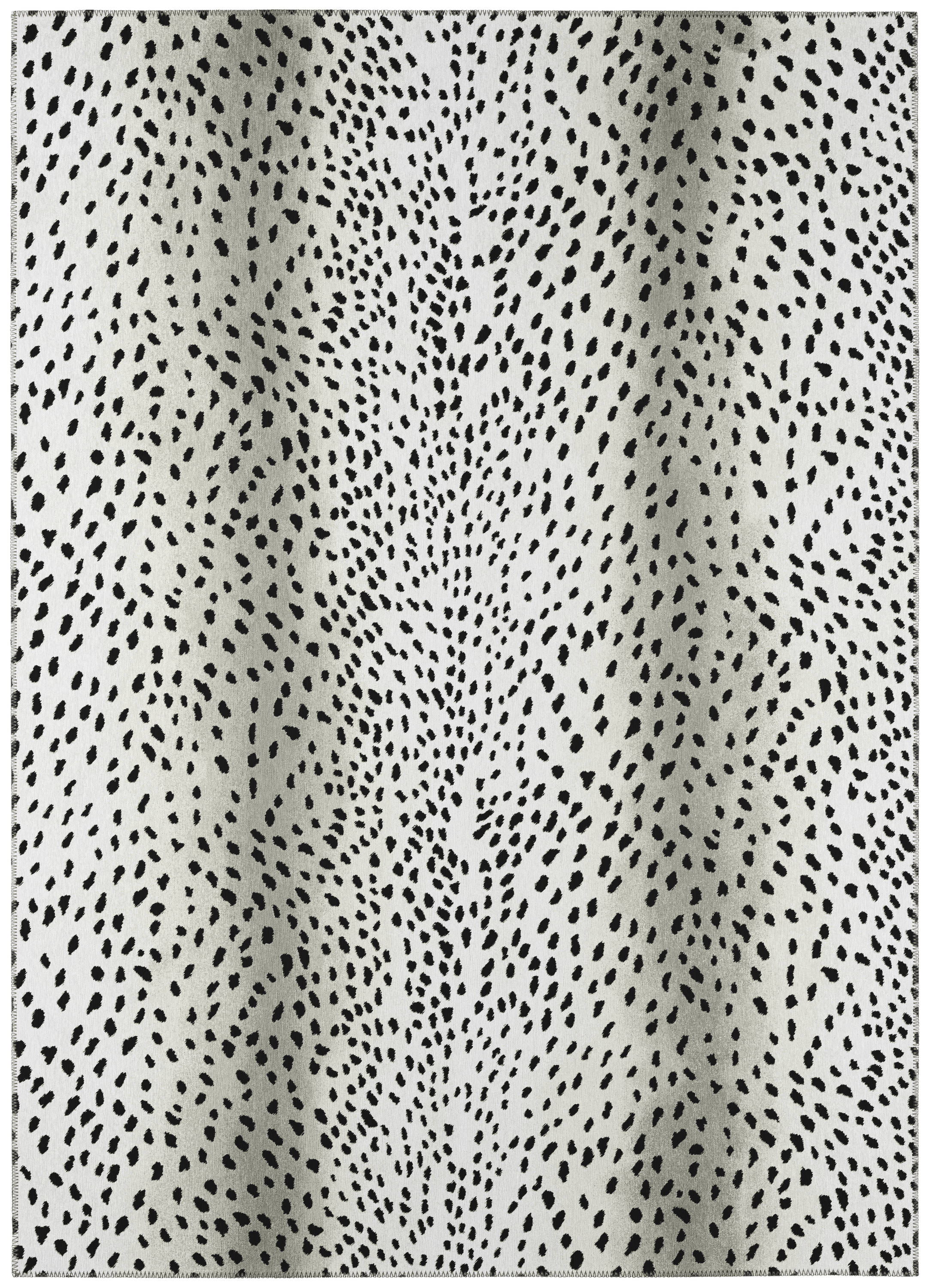 Addison Rugs Indoor/ Outdoor Addison Safari Gazelle Animal Print Washable Area Rug 9' x 12' - Pearl