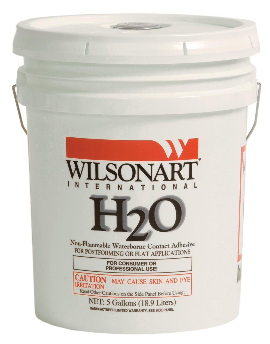 Wilsonart H2O Water-Based Low VOC Nonflammable Contact Adhesive (5 Gallon)