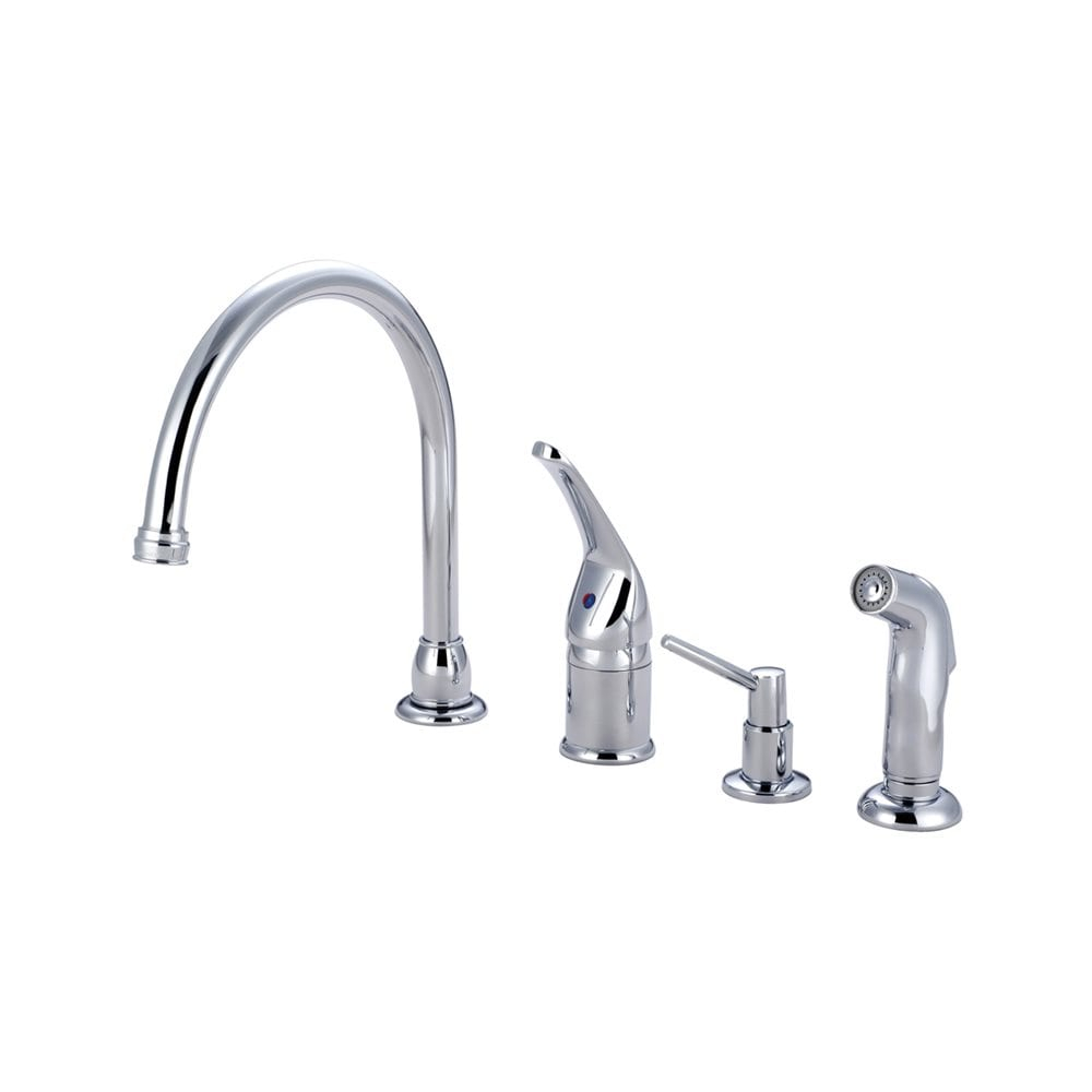 Single Handle Kitchen Faucet with Side Spray