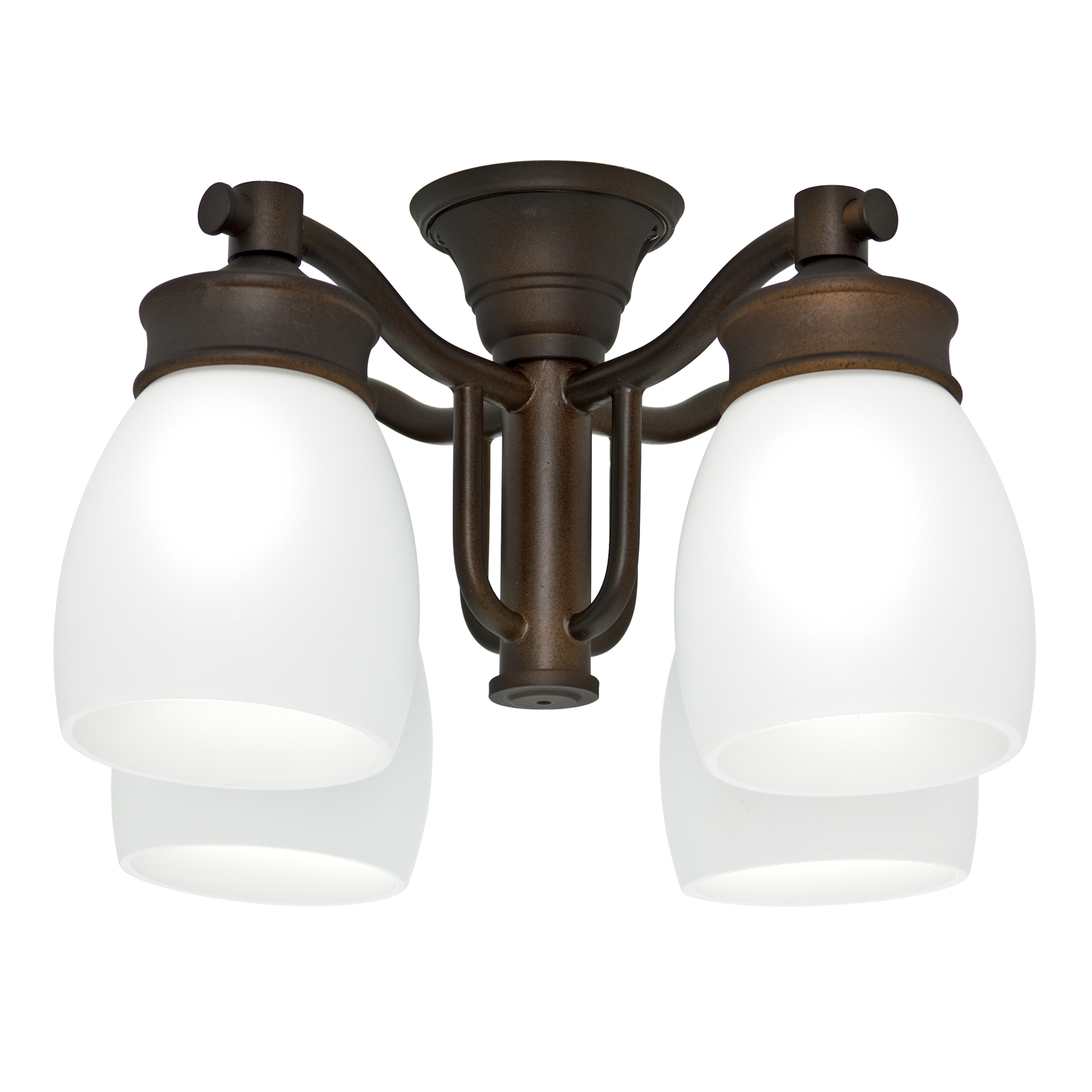 11'' 4 - Light Maiden Bronze Branched Ceiling Fan Light Kit