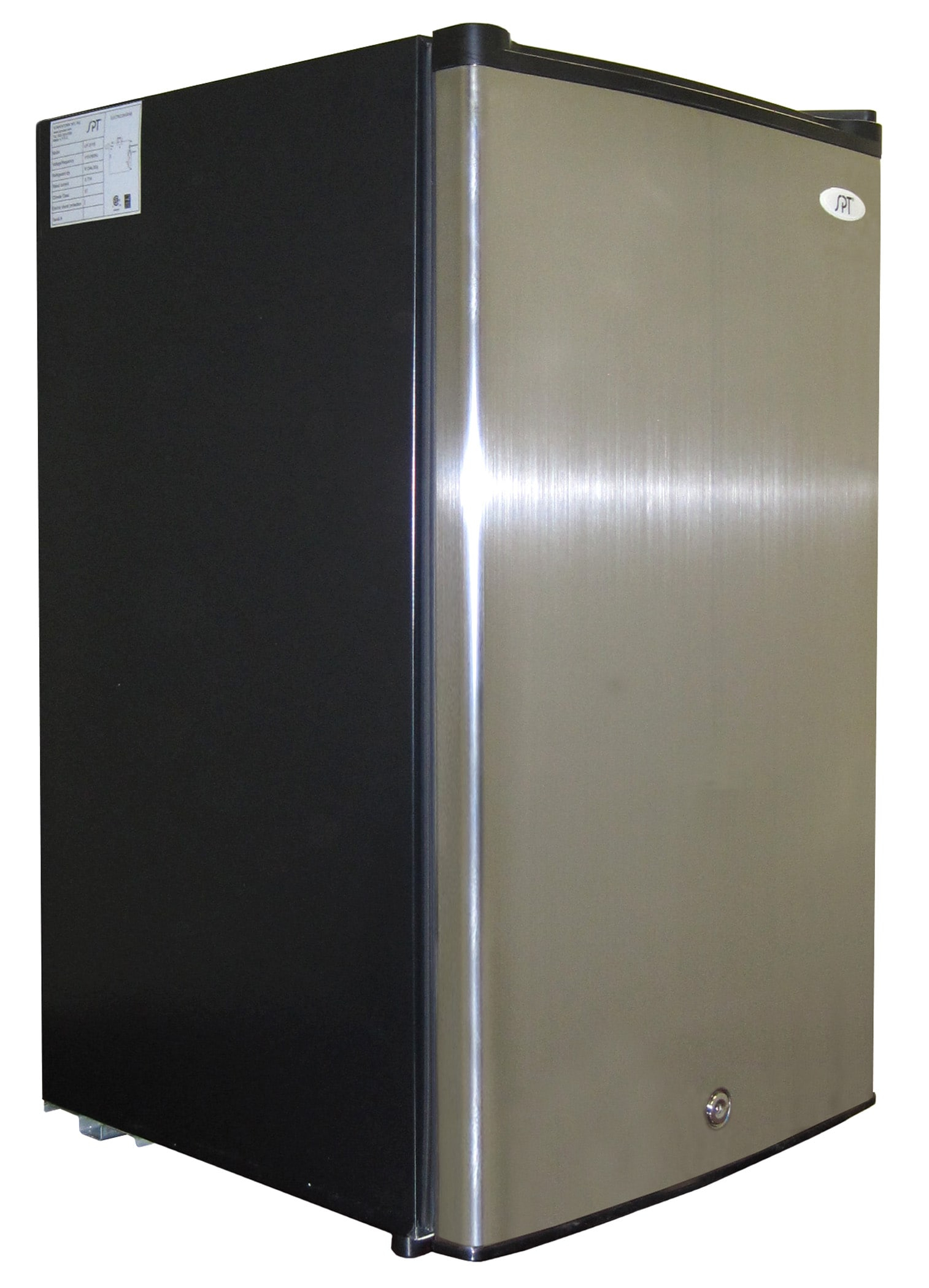 Sunpentown UF-304SSA 33.75 x 19.375 x 21.125 in. Energy Star 3.0 cu. ft. Upright Freezer, Stainless Steel