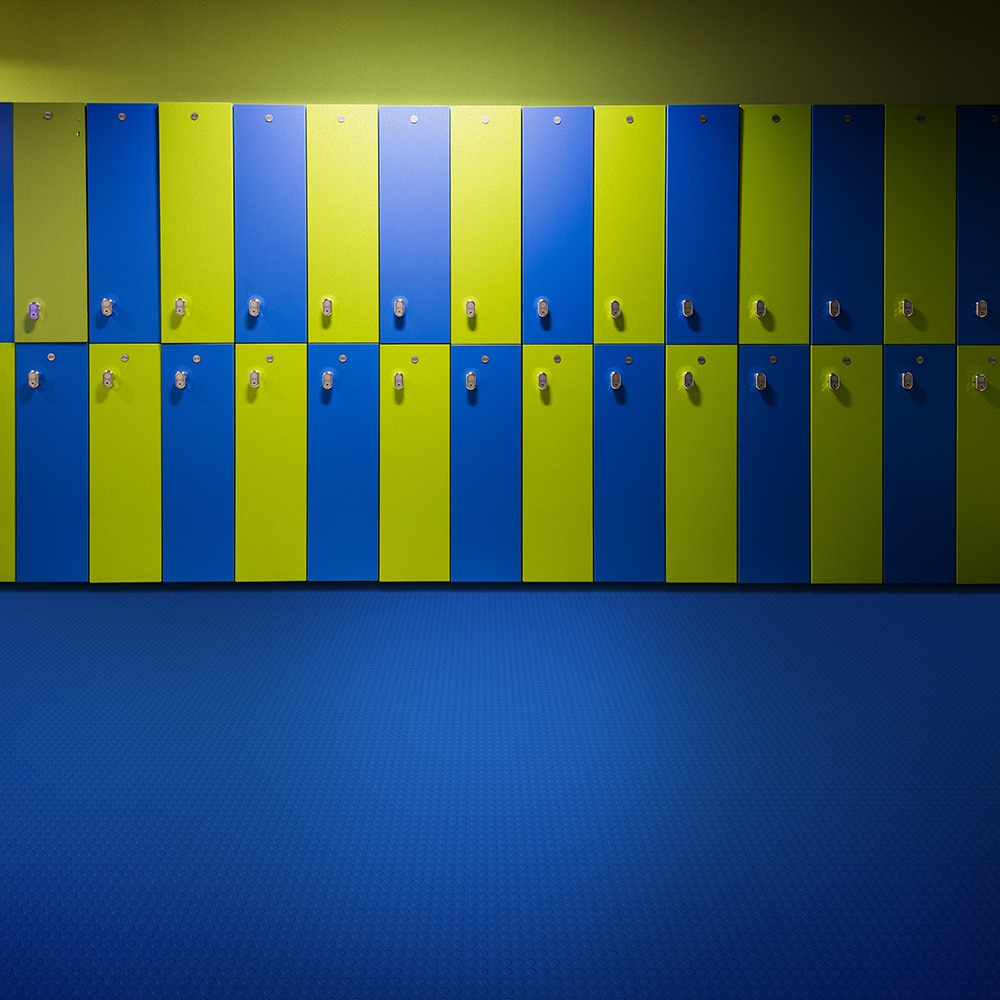 Blue Coin Top 20.5-in x 0.25-in Interlocking Tiles (Case 8)