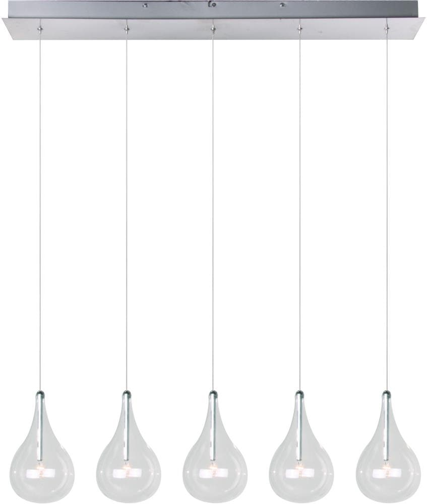 E23115-18-ET2 Lighting-Larmes-5 Light Pendant in Modern style-5 Inches wide by 8 inches high