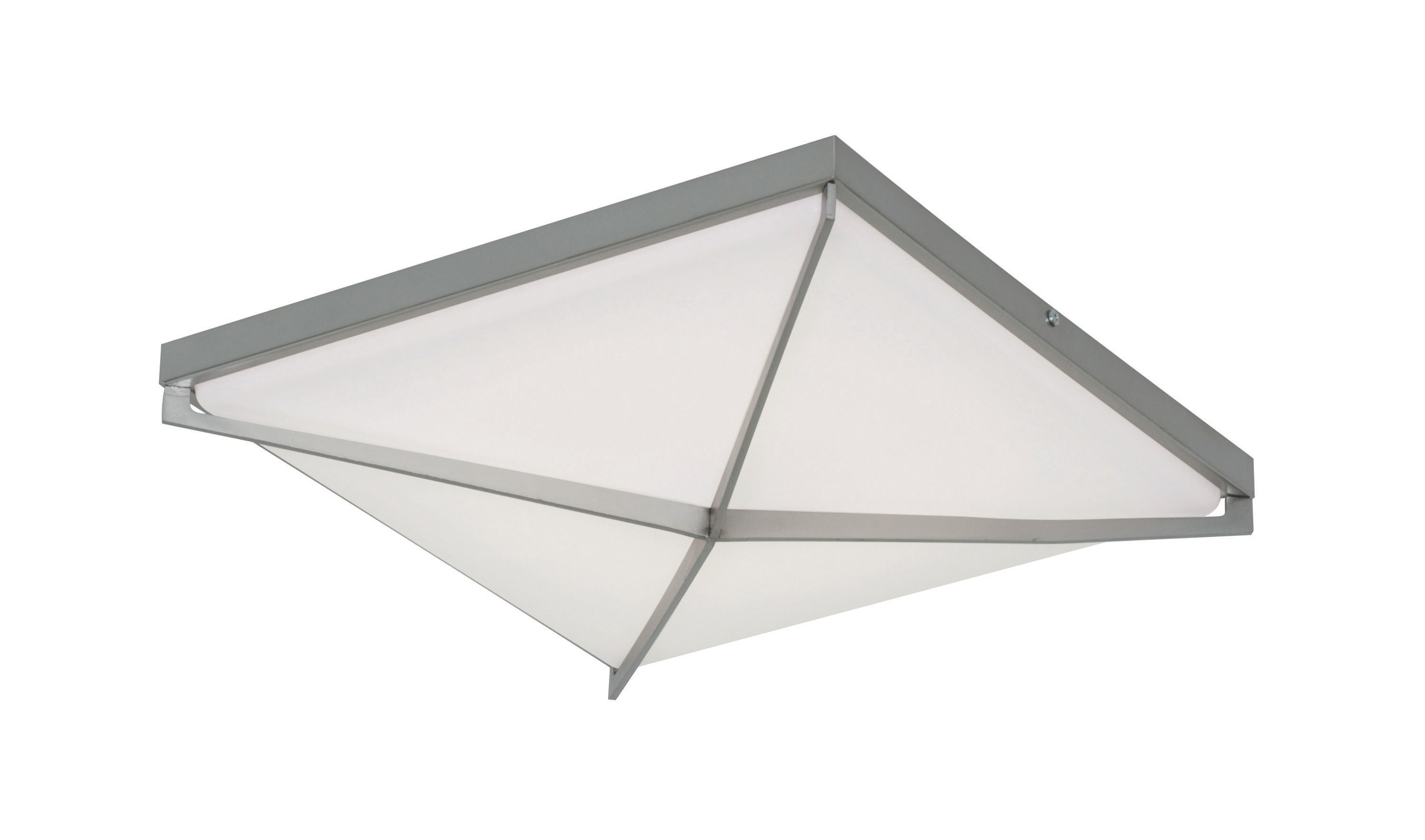 Pearson 16'' Satin Nickel Contemporary LED Flush Mount Light