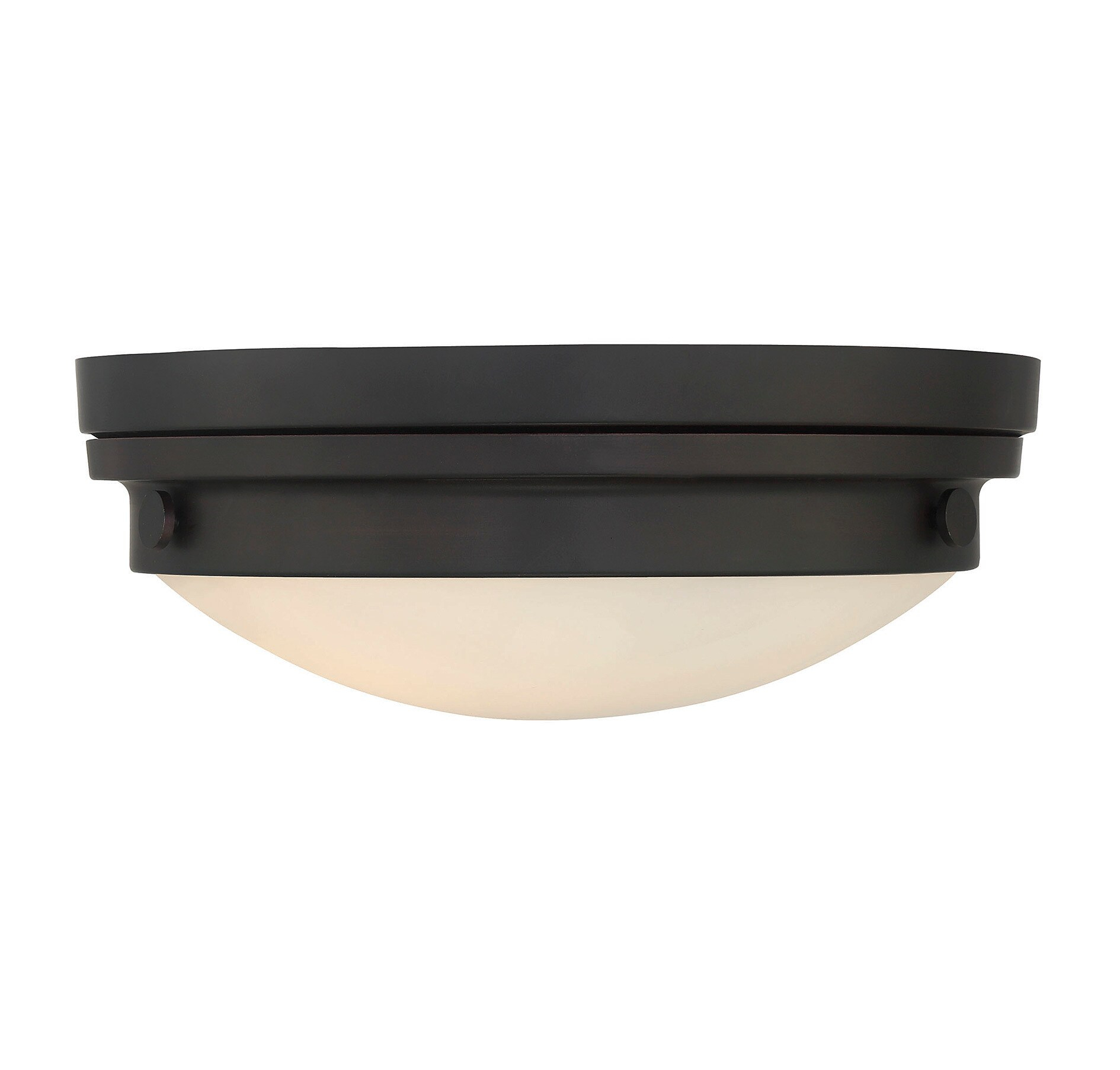 Savoy House Lucerne 3 - Light Flush Mount in  English Bronze
