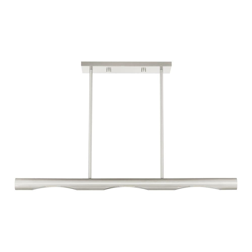 Livex Lighting Acra 3 - Light Chandelier in  Brushed Nickel