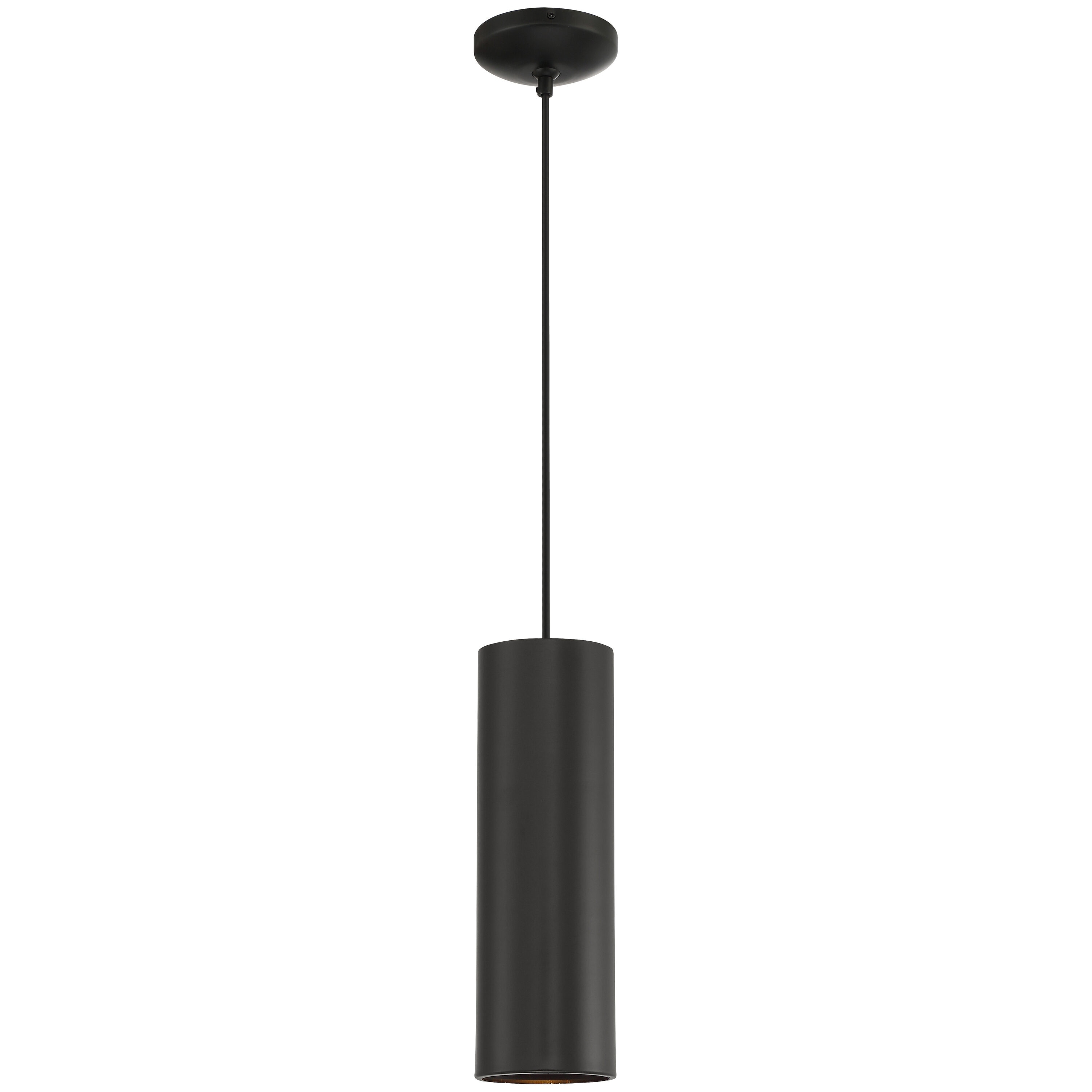 Access Lighting Pilson 1 - Light Pendant in  Matte Black