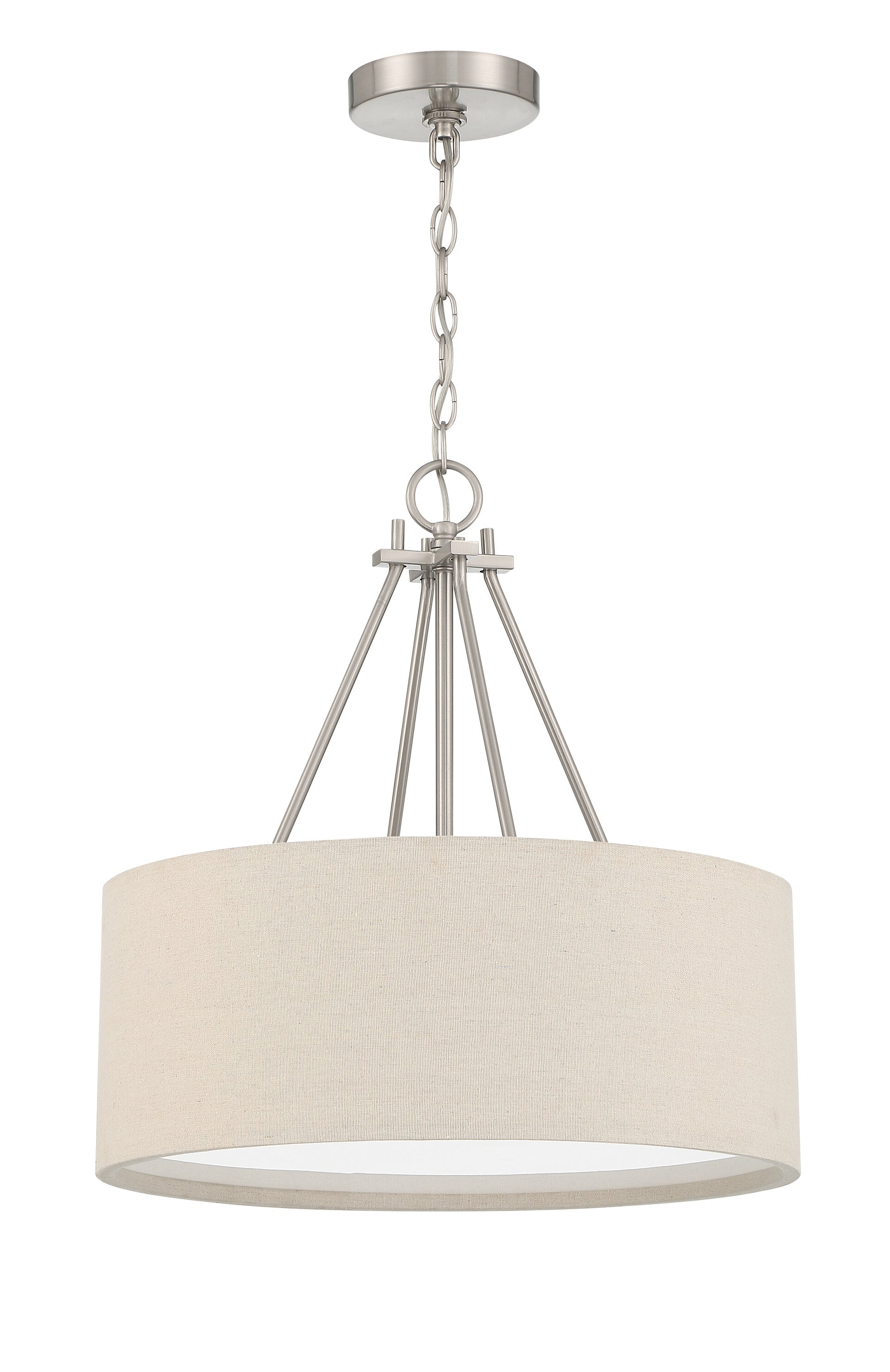 Craftmade Lighting Duke 3 - Light Pendant in  Brushed Polished Nickel