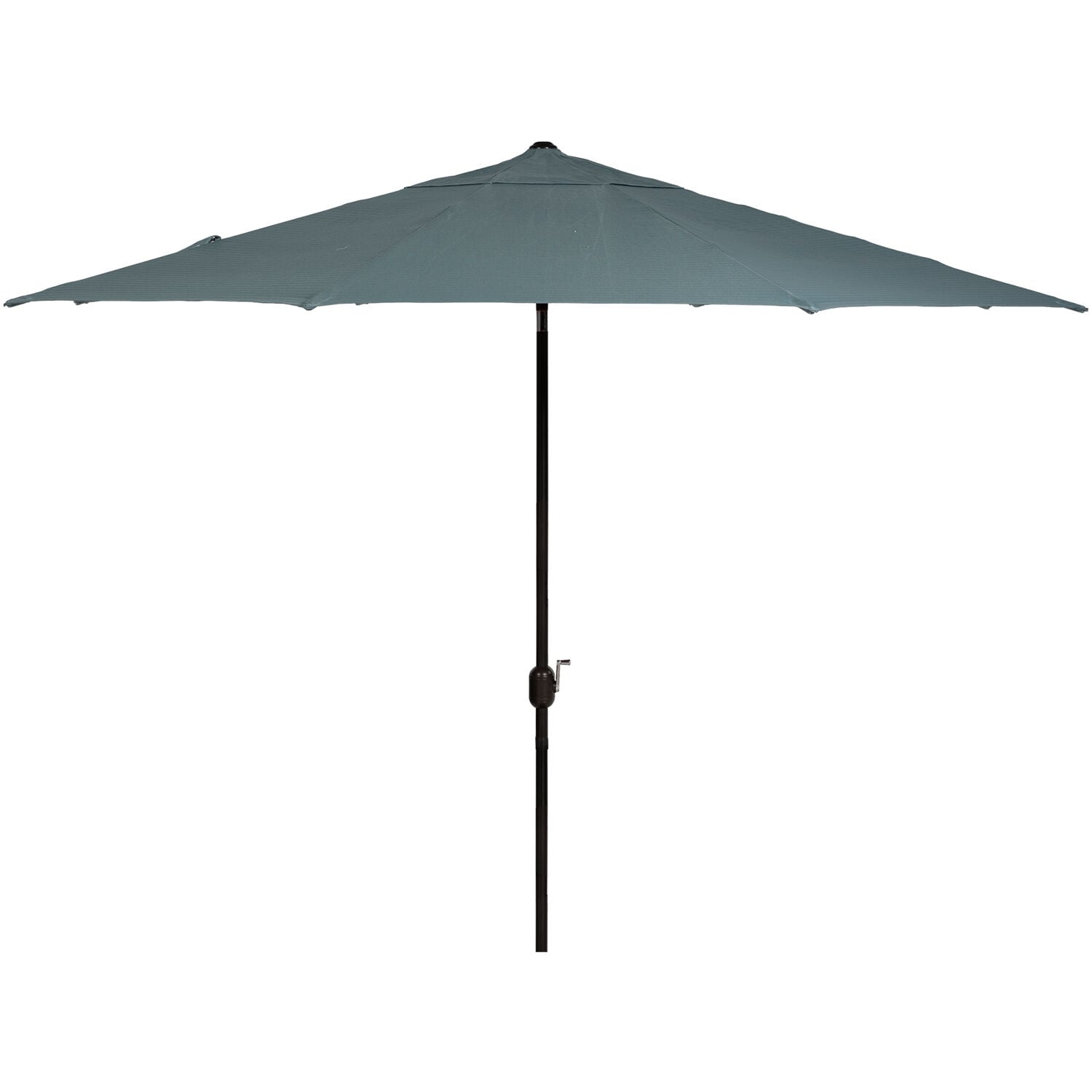 Hanover Montclair 11-Ft. Market Outdoor Umbrella in Ocean Blue