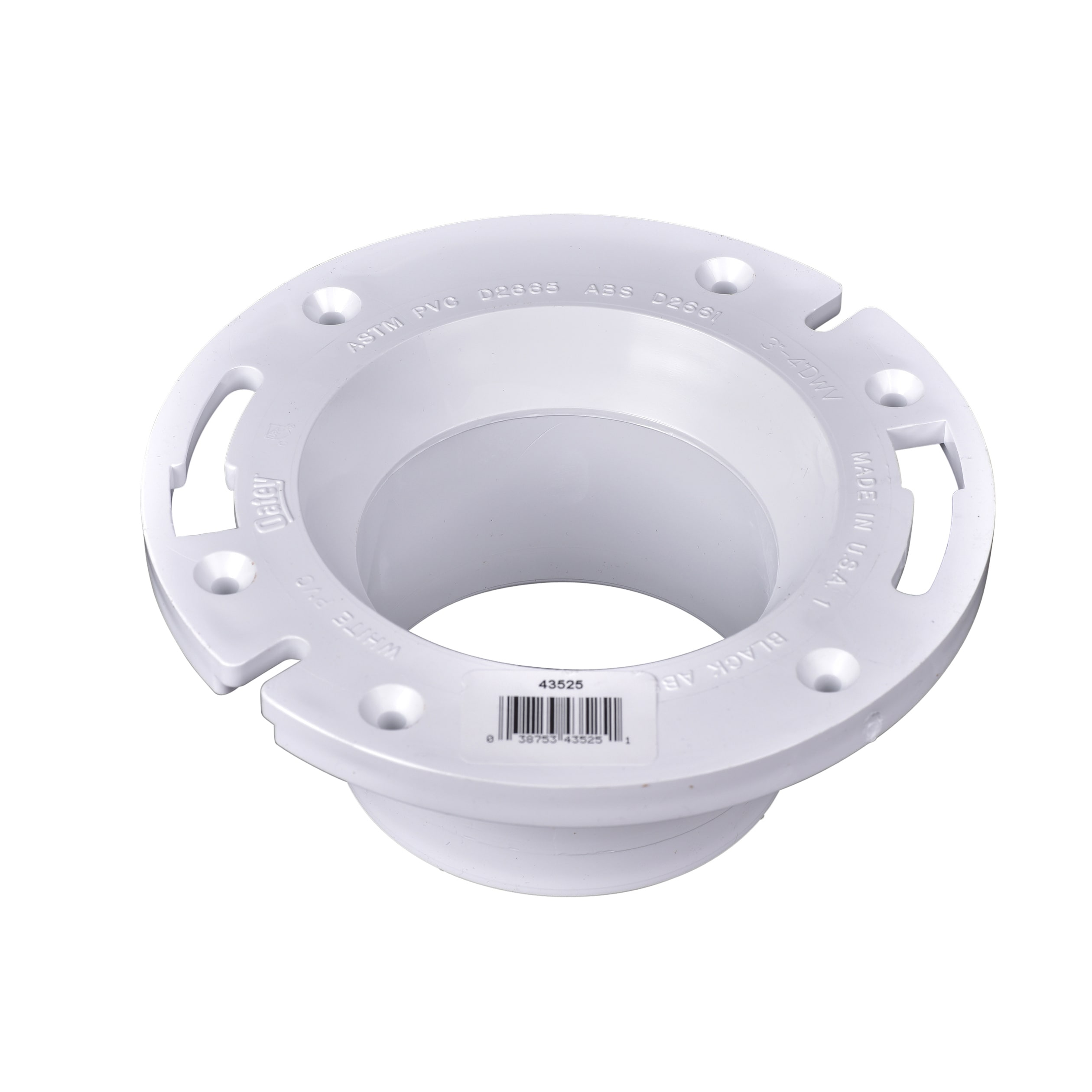 Oatey 43525 Pvc Long Pattern Flange