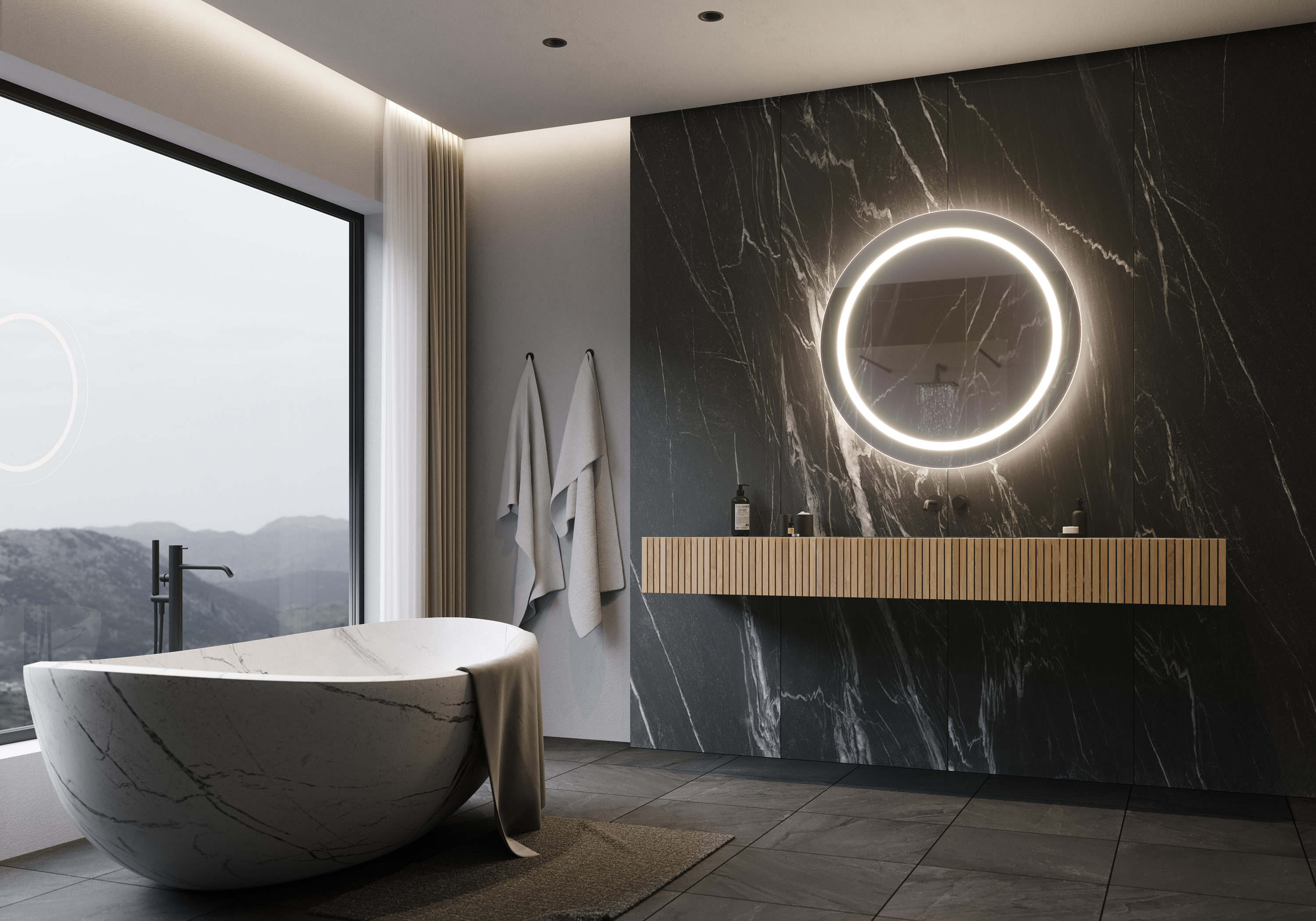 Paris Mirror Harmony LED Wall Mirror