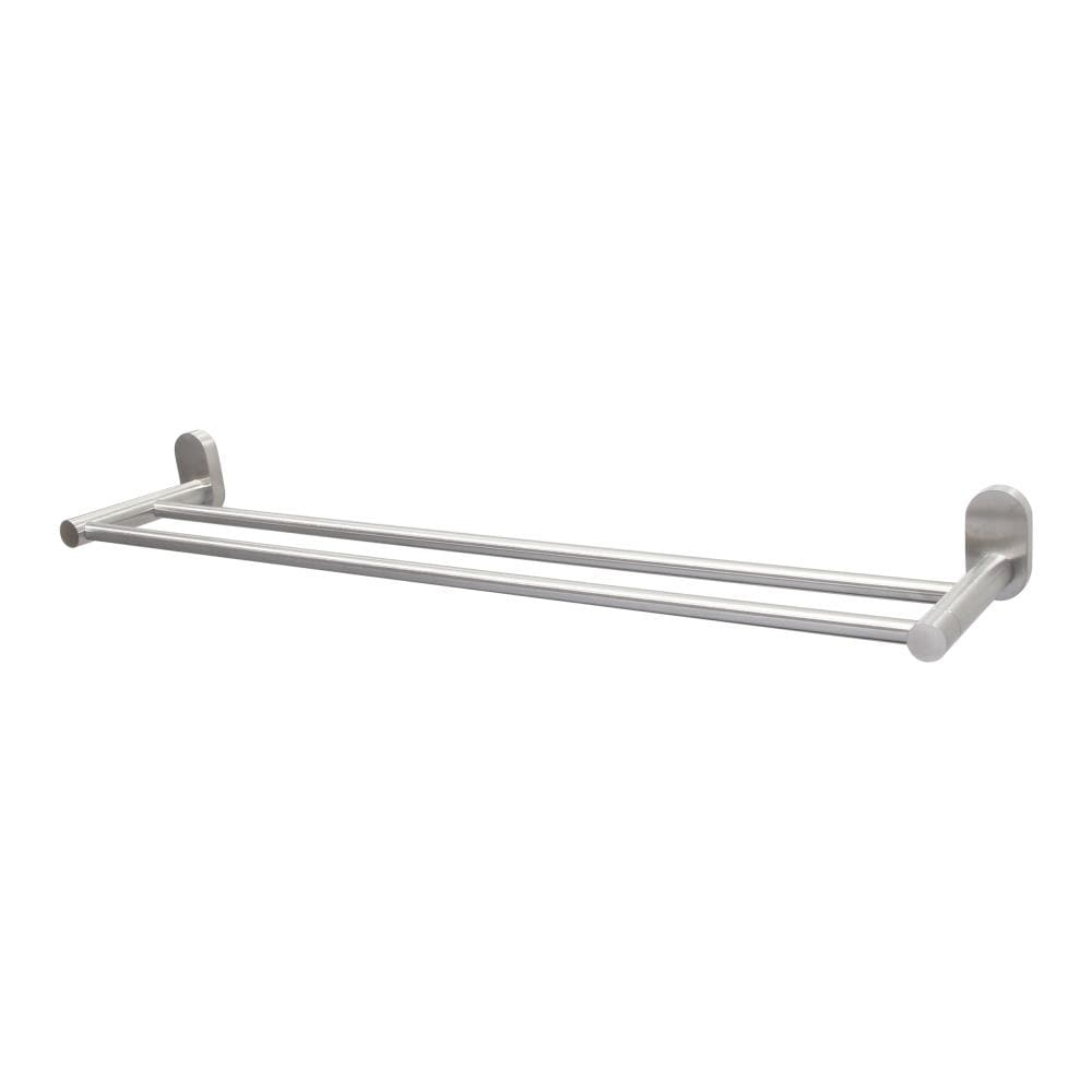 BOANN  Solid Stainless Steel 24 Inch Towel Bar with Polished Chrome Finish NICKEL Brushed, Nickel Finish
