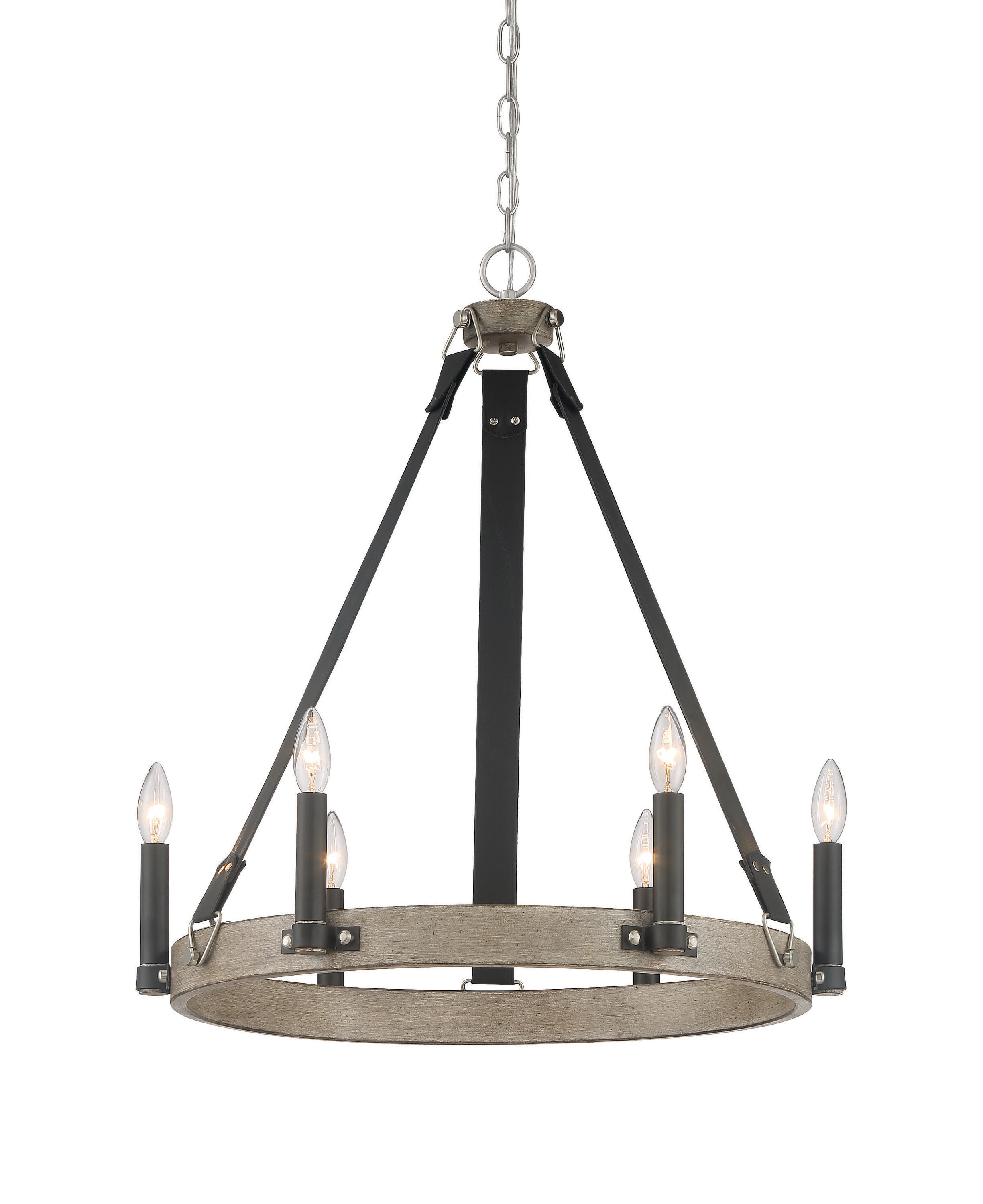 8 Light Chandelier     -Traditional Installation Minka Lavery 3878-693
