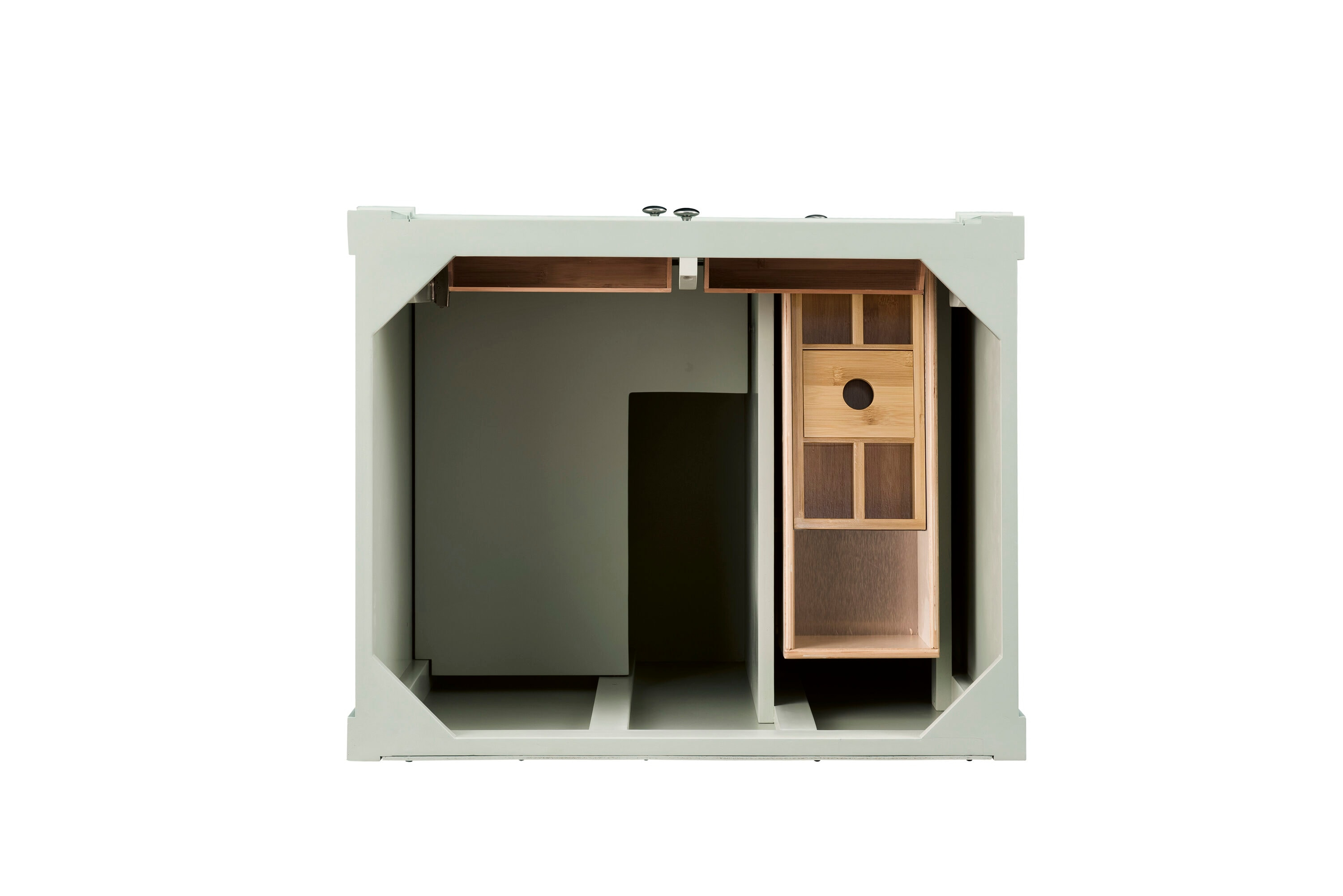 James Martin Furniture  30 in. Brittany Single Vanity, Sage Green