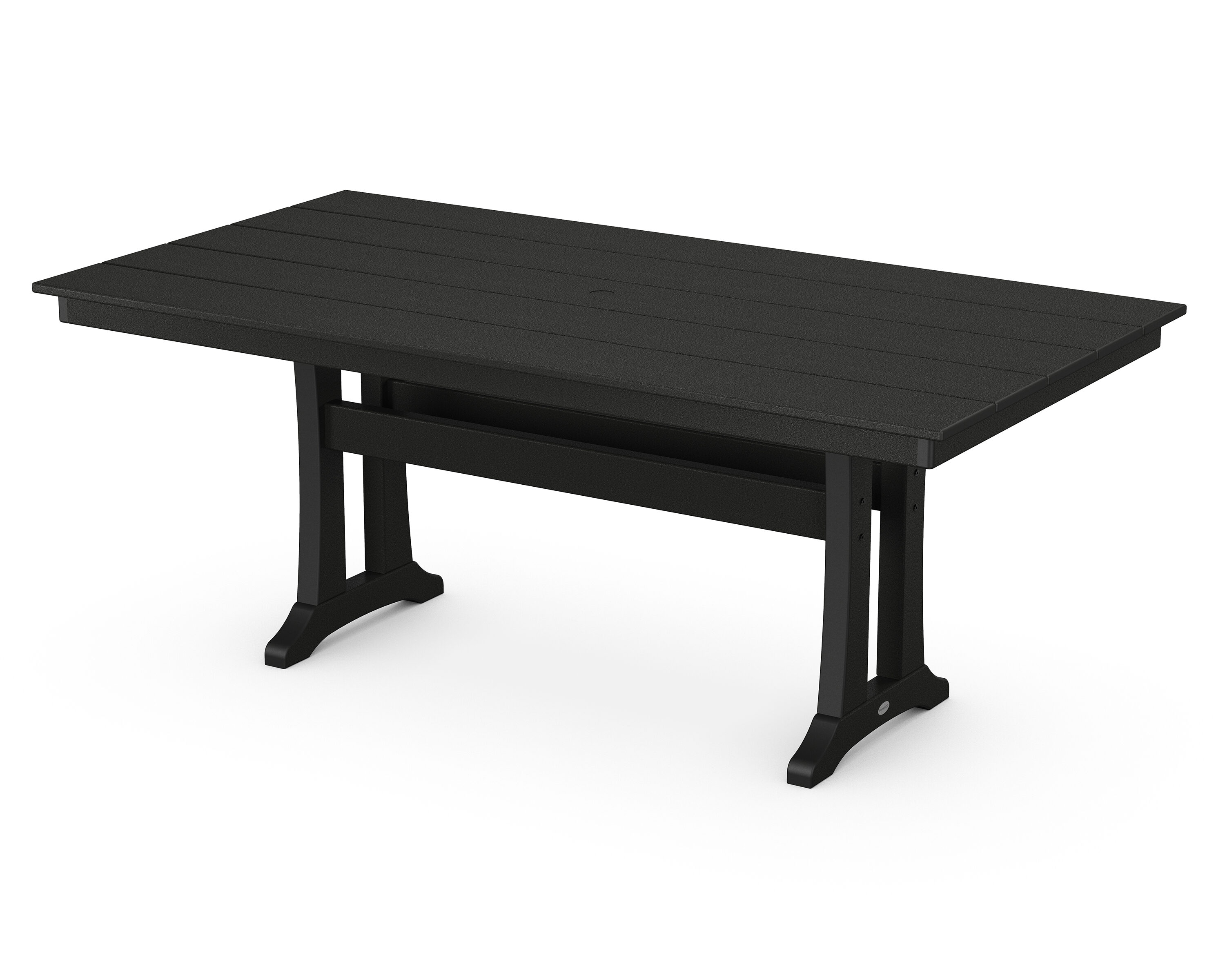 Farmhouse Trestle 37.75" x 72.25" Dining Table