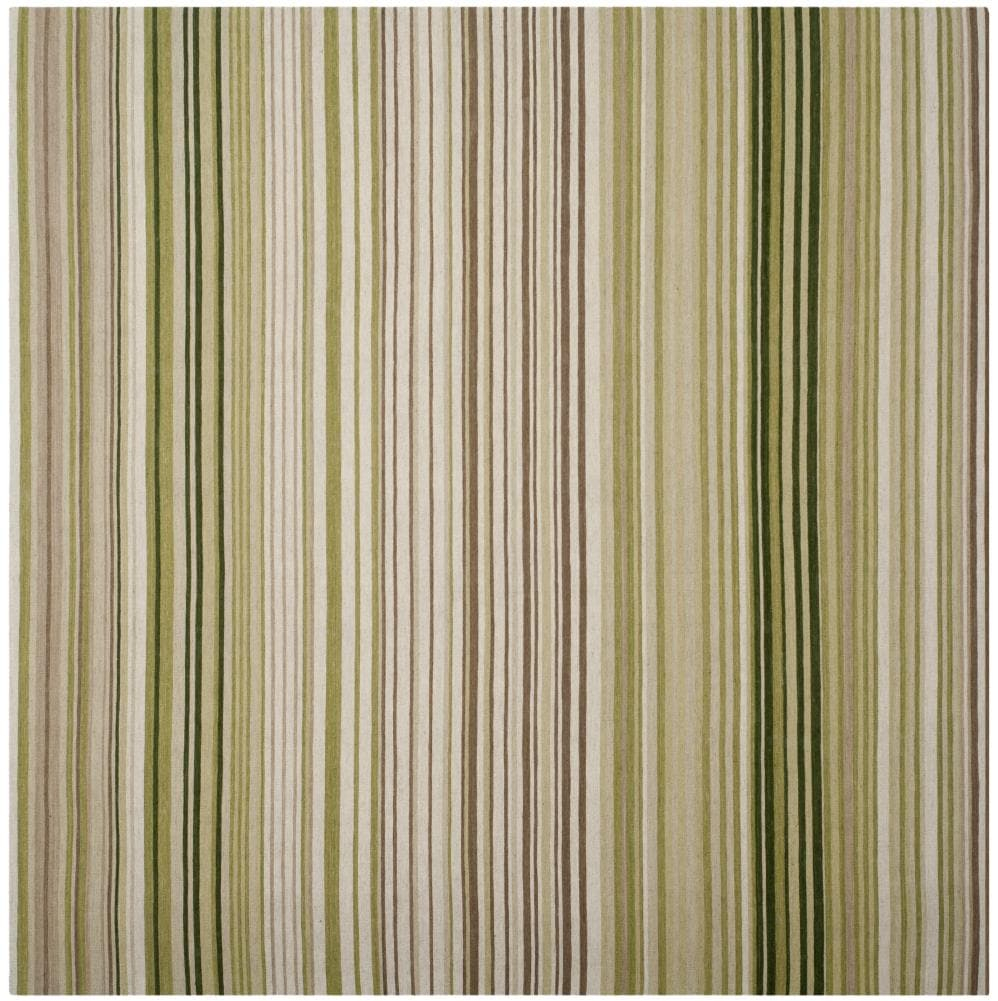 Marbella MRB273 Hand Loomed Indoor Area Rug - Green - 7'x7' - Safavieh.