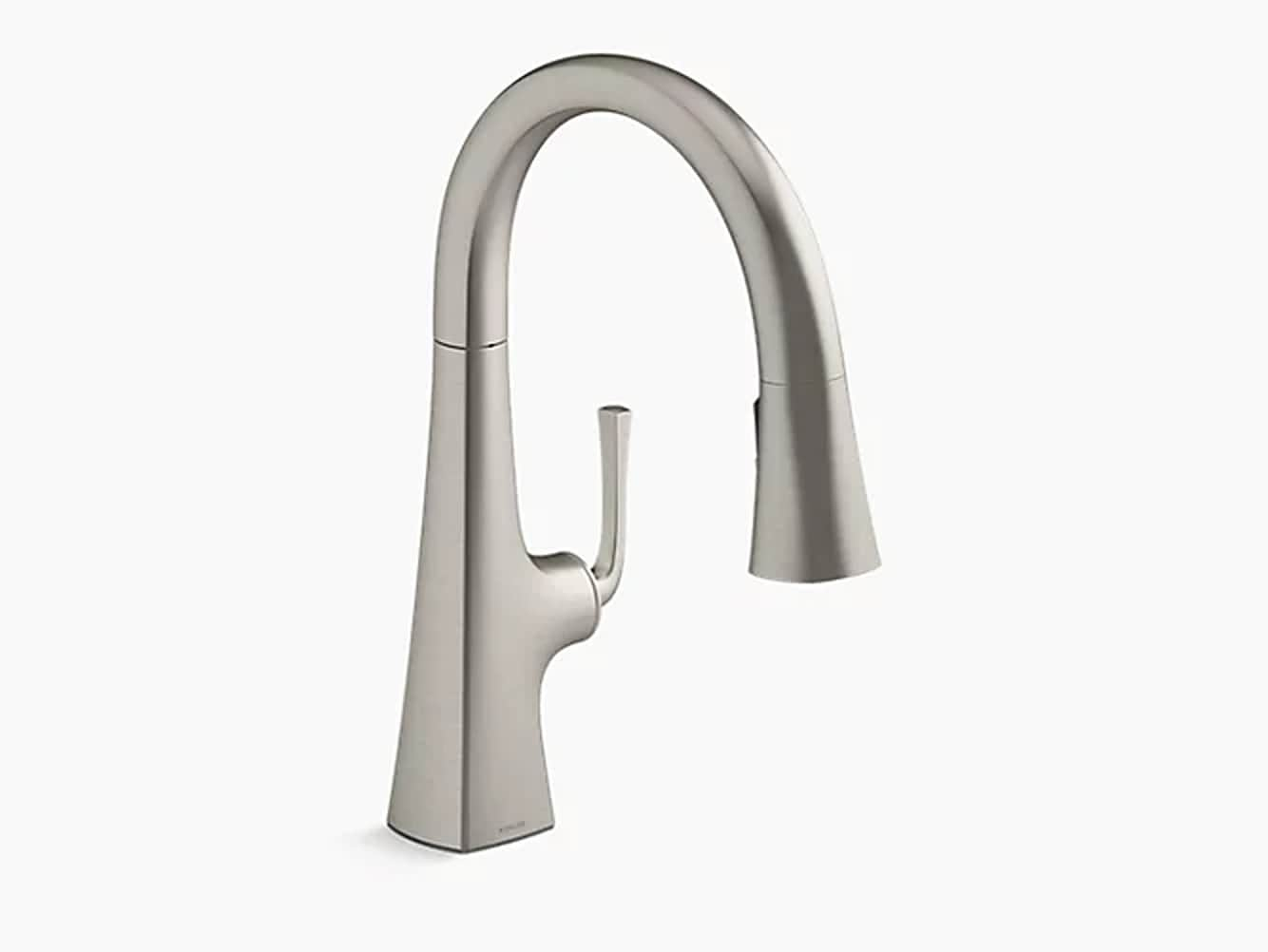Graze Pull-Down Kitchen Sink Faucet with Three-Function Sprayhead