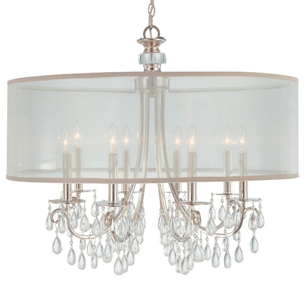 Crystorama Lighting - Eight Light Chandelier - Chandelier - Hampton - Eight