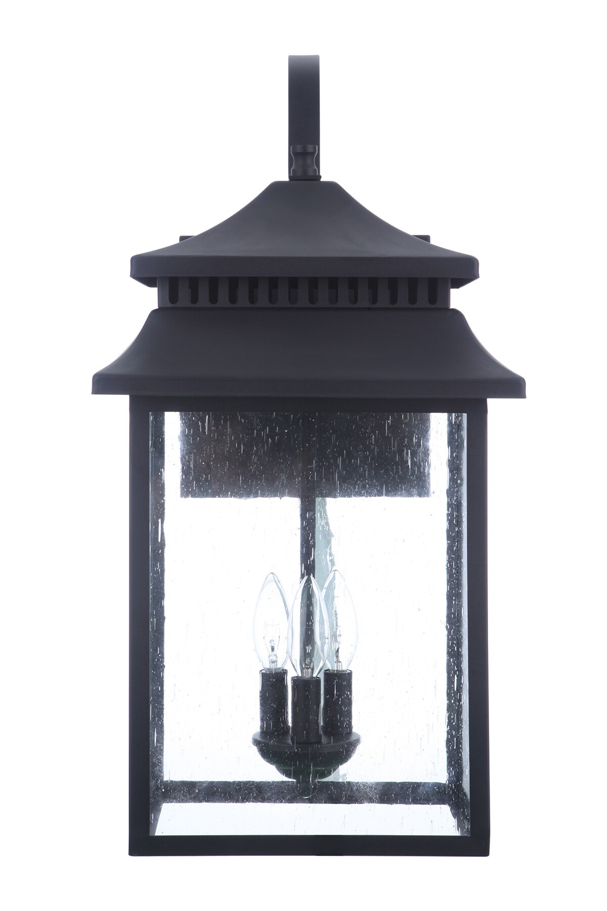 Craftmade Lighting Crossbend 3 - Light Wall Light in  Matte Black